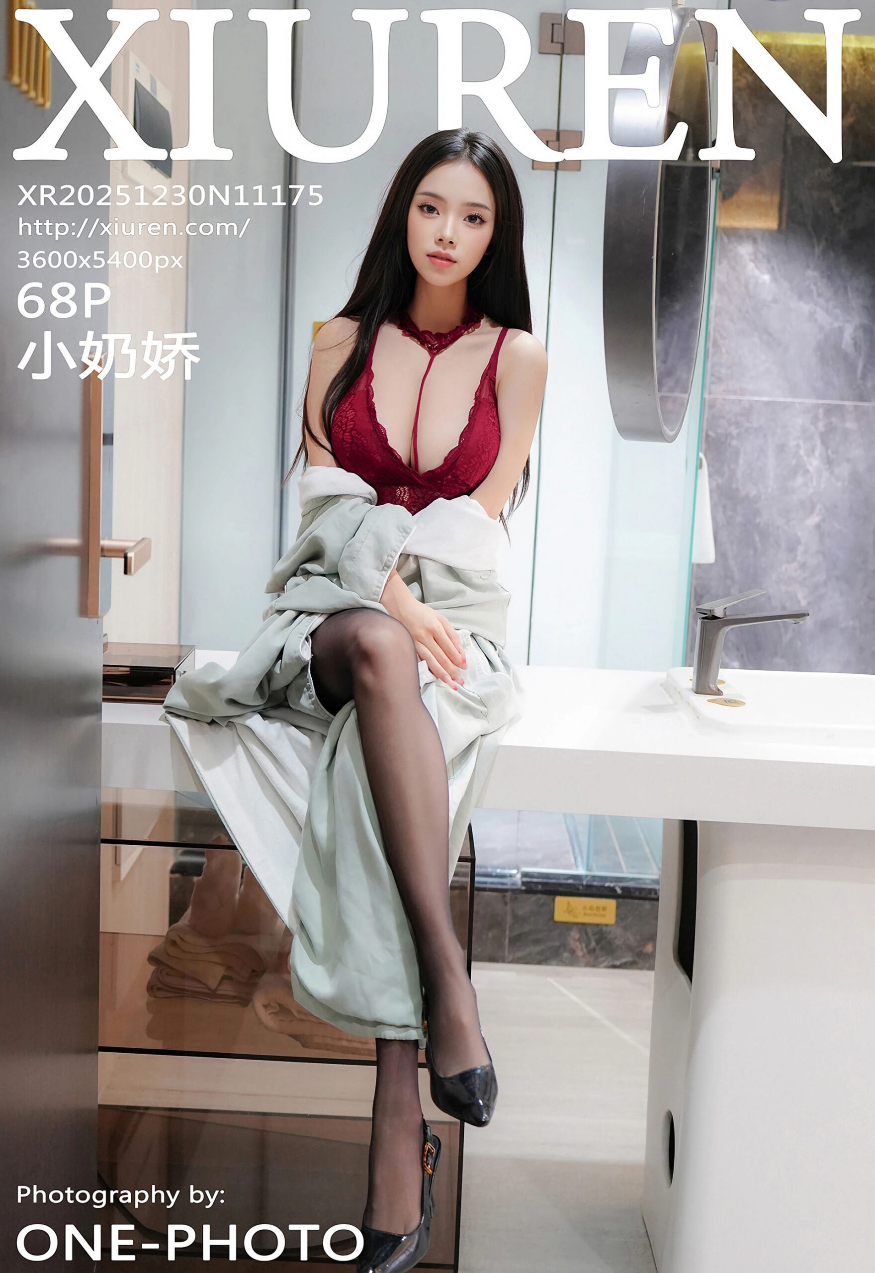 [XiuRen秀人网] No.11175 小奶娇 红色内衣 性感写真 [68张]