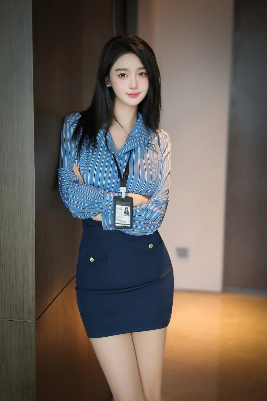 秀人网 candy糖糖 内购版写真 OL秘书办公室的小互动