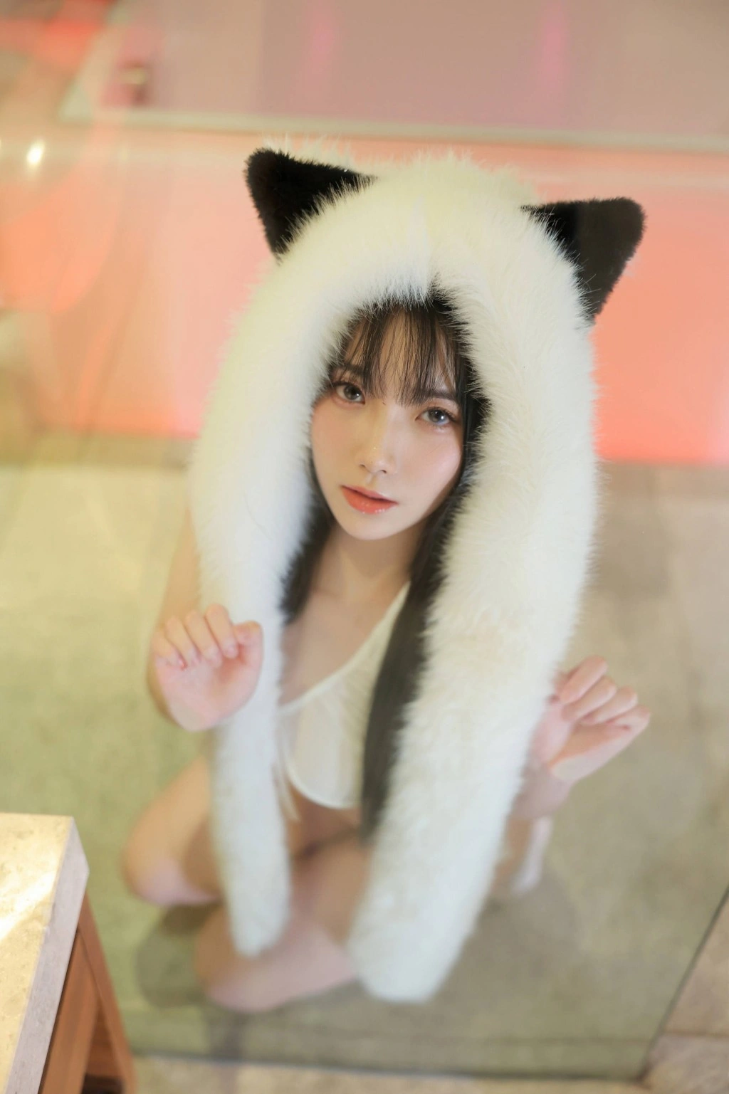秀人网 软情 魅惑私拍写真 身着白色丝袜内衣展现极致魅力