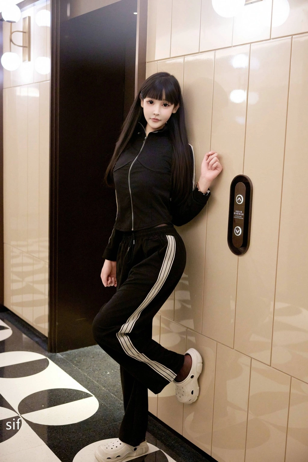 秀人网 智恩baby 黑色蕾丝内衣性感私拍写真在线欣赏