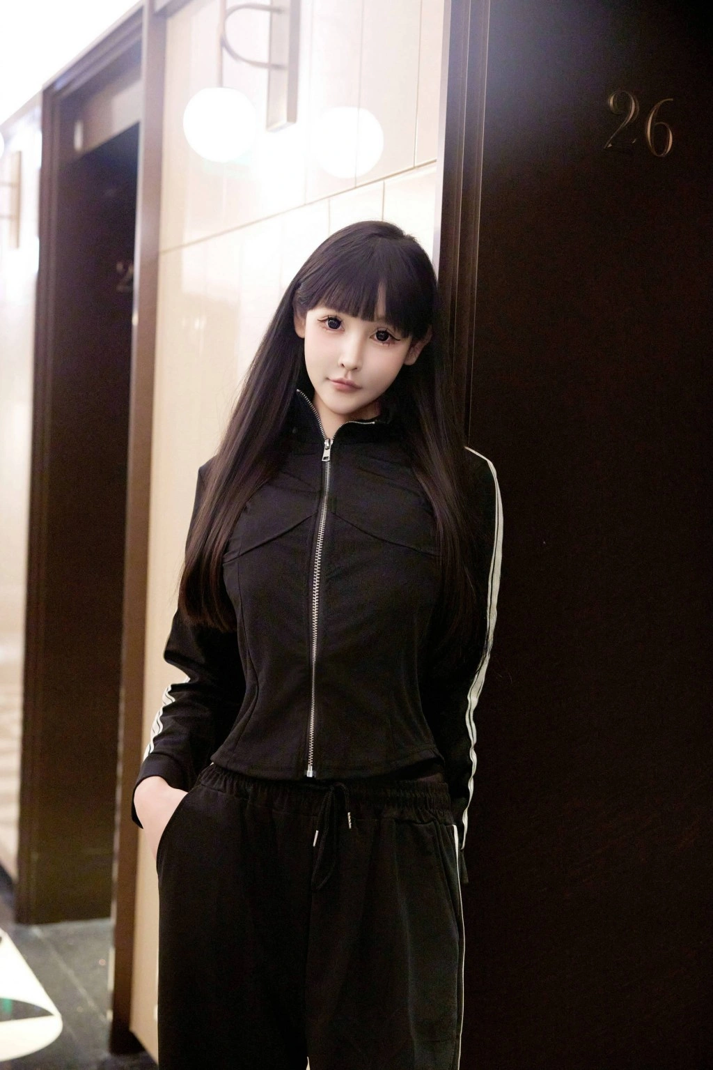 秀人网 智恩baby 黑色蕾丝内衣性感私拍写真在线欣赏