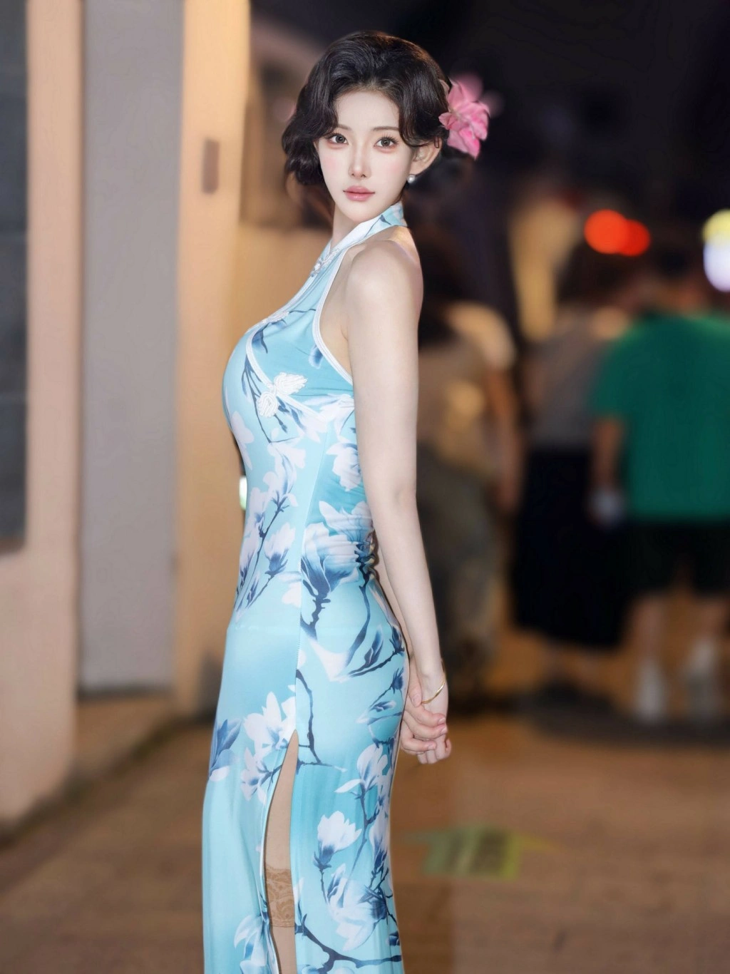 秀人网 梨霜儿 内购版 《青瓷风韵》写真在线欣赏