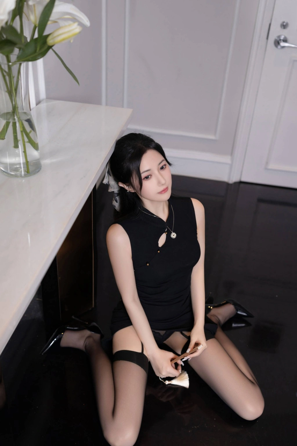 秀人网 鱼子酱 《水仙花语》中式情趣私房摄影写真插图1 秀人网 鱼子酱 《水仙花语》中式情趣私房摄影写真