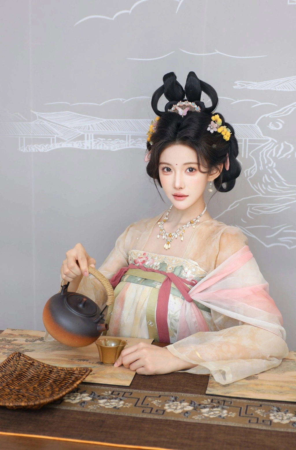 秀人网 梨霜儿 梦回大唐风韵 古风私房写真插图 秀人网 梨霜儿 梦回大唐风韵 古风私房写真