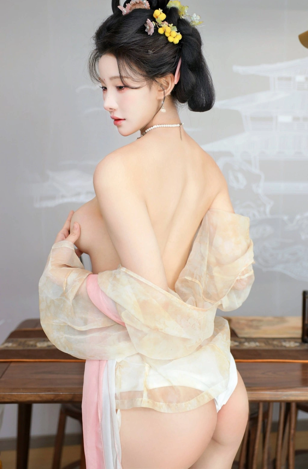 秀人网 梨霜儿 梦回大唐风韵 古风私房写真插图 秀人网 梨霜儿 梦回大唐风韵 古风私房写真