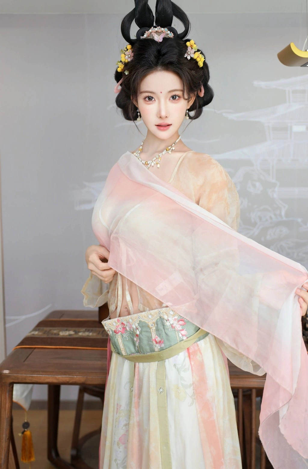 秀人网 梨霜儿 梦回大唐风韵 古风私房写真插图 秀人网 梨霜儿 梦回大唐风韵 古风私房写真
