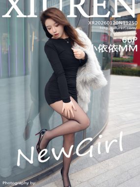 [XiuRen秀人网] No.11250 小依依MM 新人首套写真 黑色连衣短裙 性感魅惑黑丝[66张]