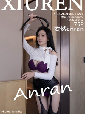 [XiuRen秀人网] No.11201 安然anran 黑色皮裙 魅惑黑丝 性感写真 [76张]