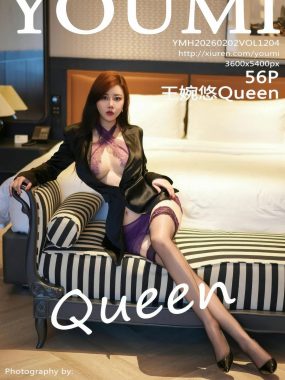 [YOUMI尤蜜荟] VOL.1204 王婉悠Queen 紫色服饰 性感写真 [56张]