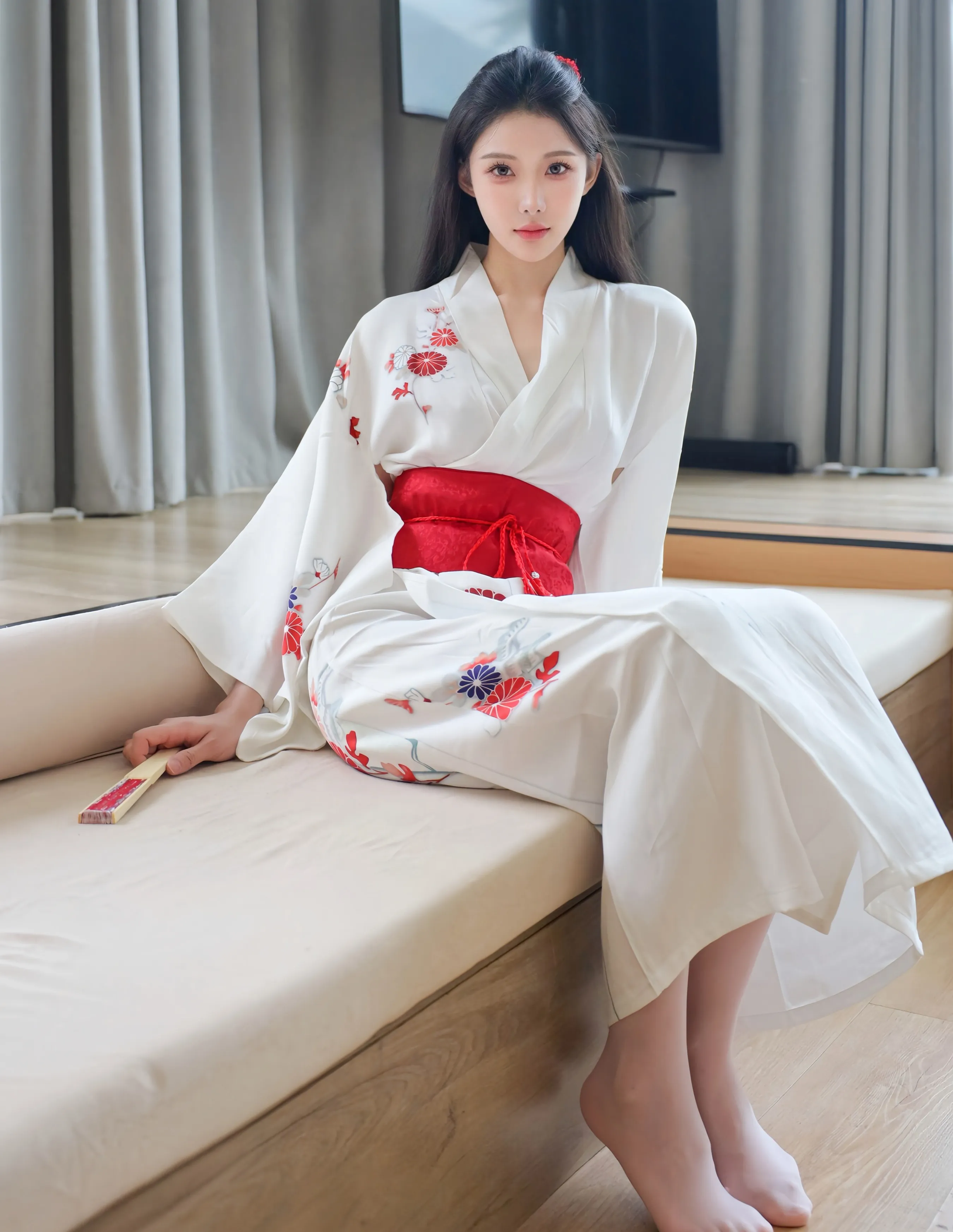 [XiuRen秀人网] No.10767 梨霜儿 粉色蕾丝内衣 性感写真 [83张]