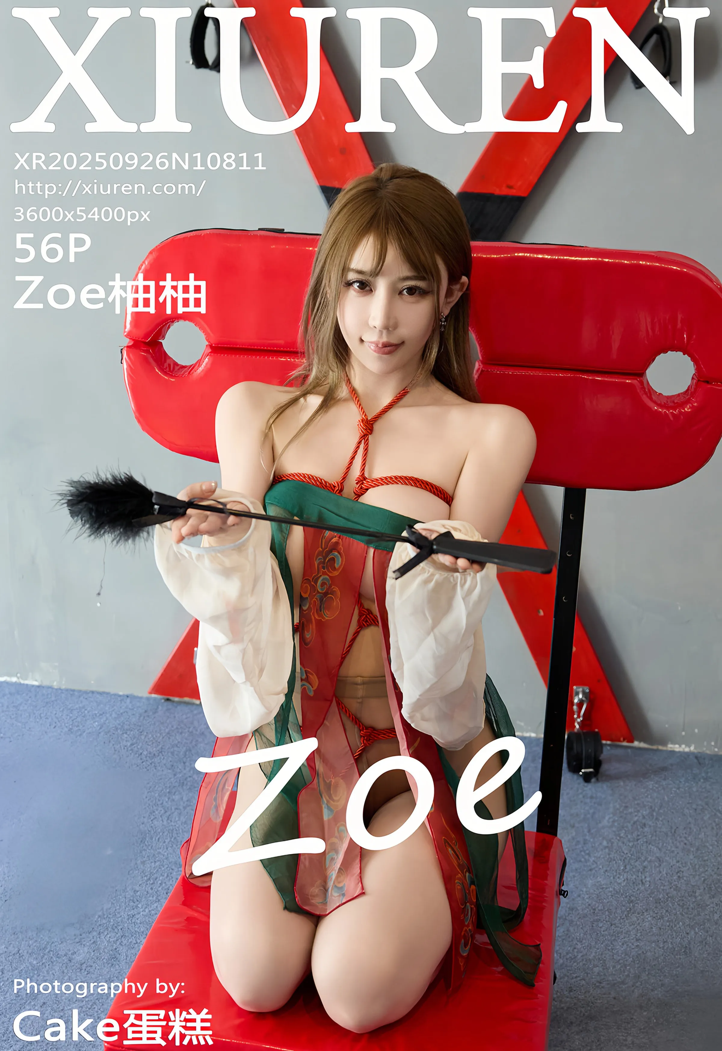 [XiuRen秀人网] No.10811 Zoe柚柚 中秋古风服饰 性感写真 [56张]