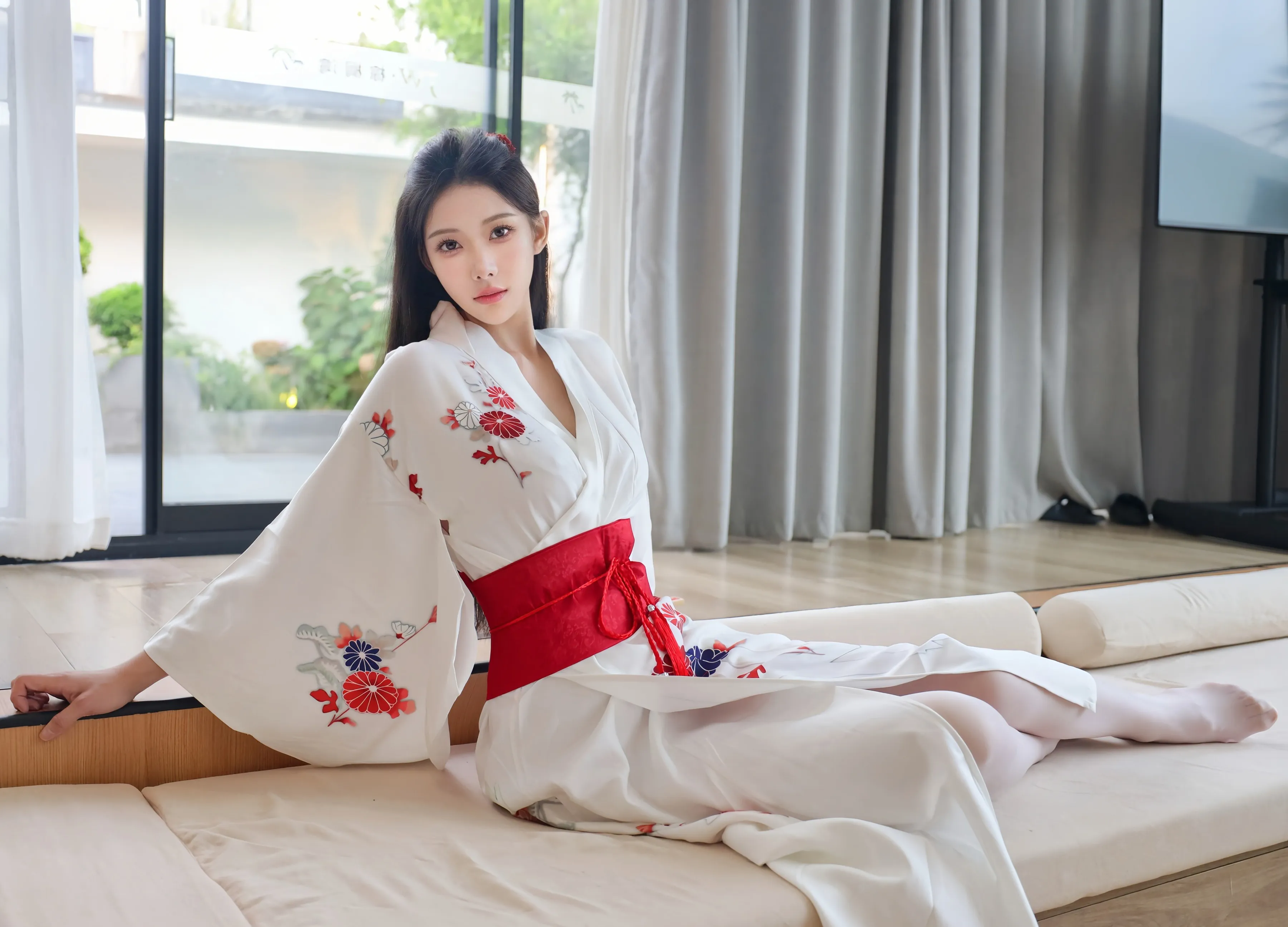 [XiuRen秀人网] No.10767 梨霜儿 粉色蕾丝内衣 性感写真 [83张]