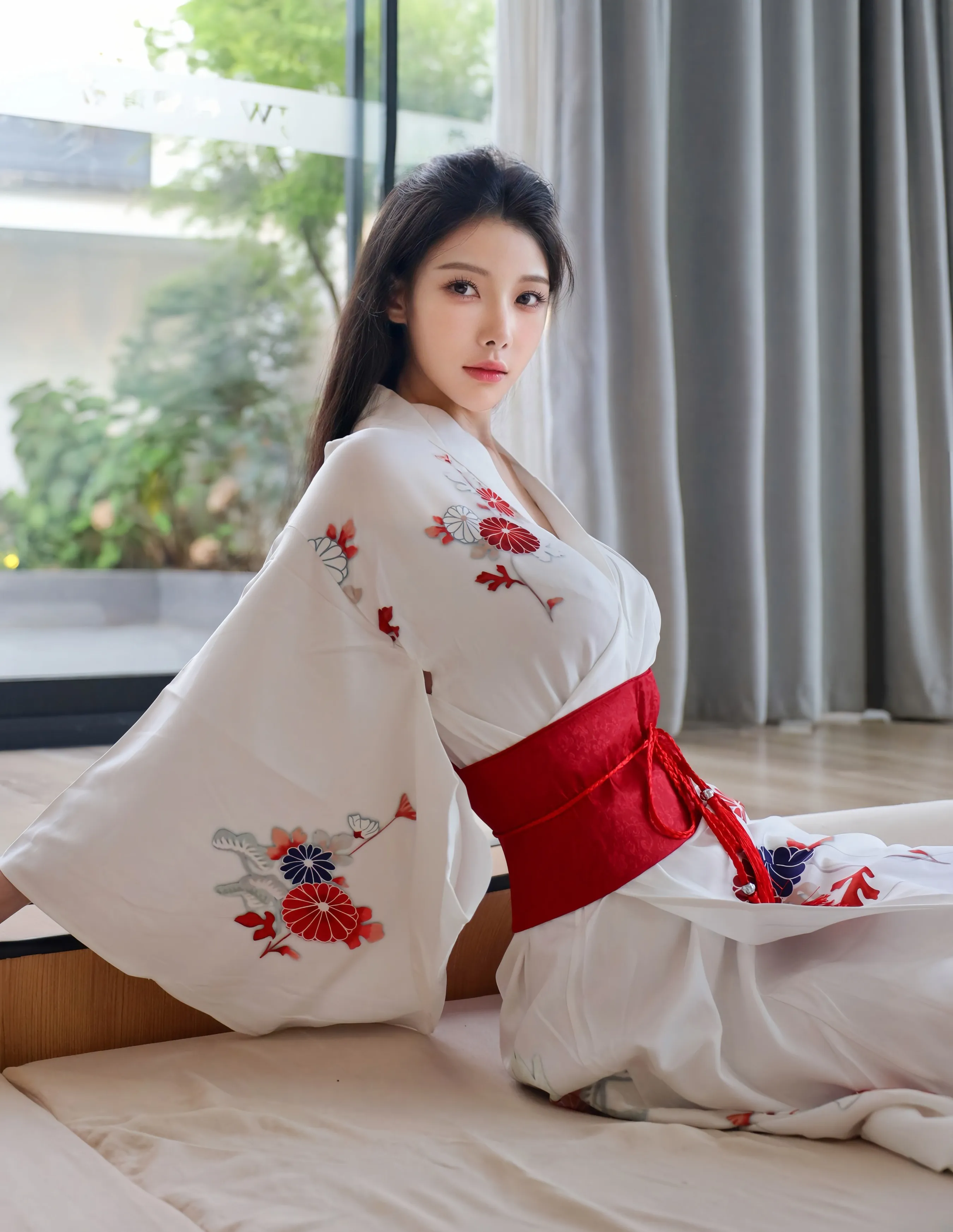 [XiuRen秀人网] No.10767 梨霜儿 粉色蕾丝内衣 性感写真 [83张]