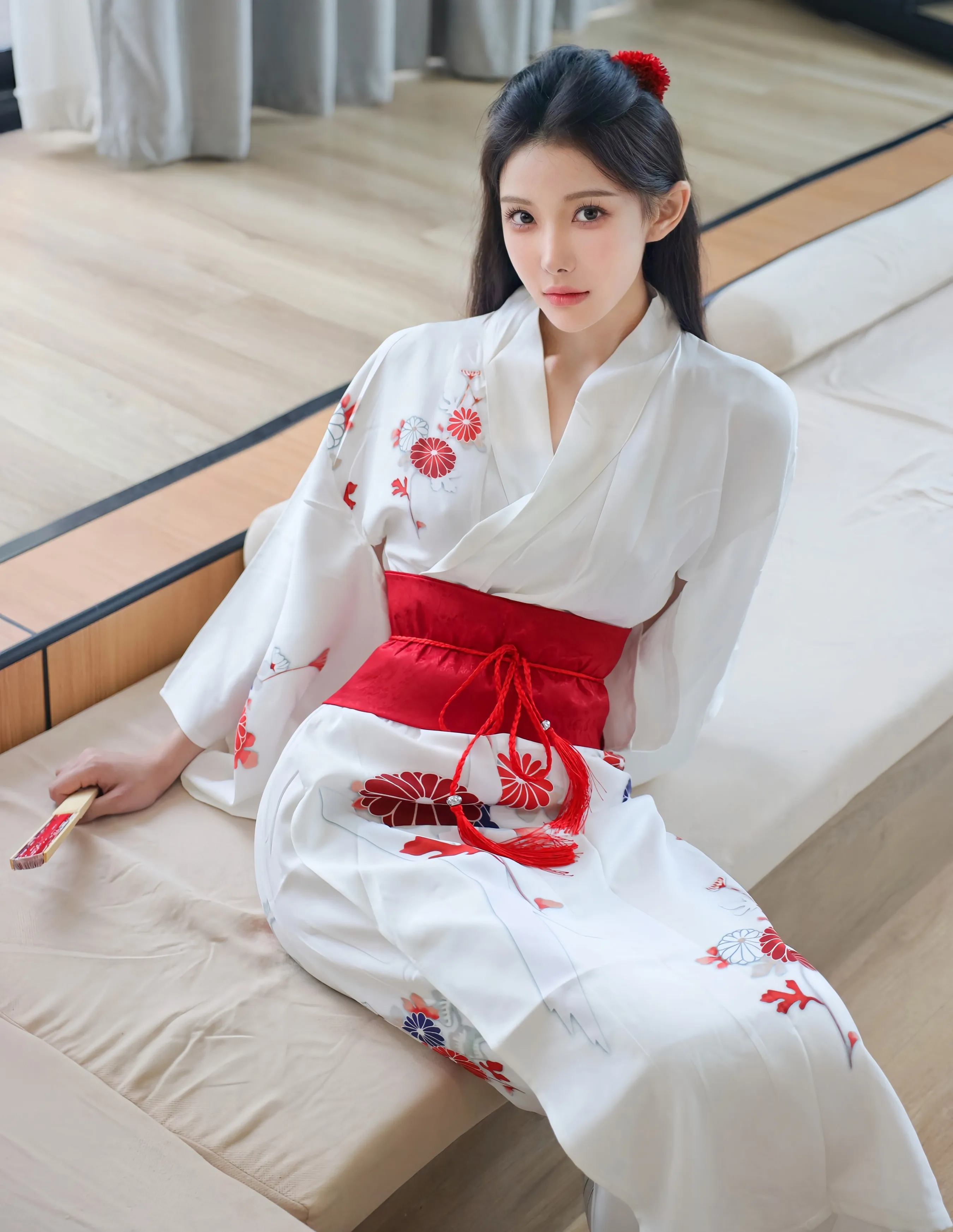 [XiuRen秀人网] No.10767 梨霜儿 粉色蕾丝内衣 性感写真 [83张]