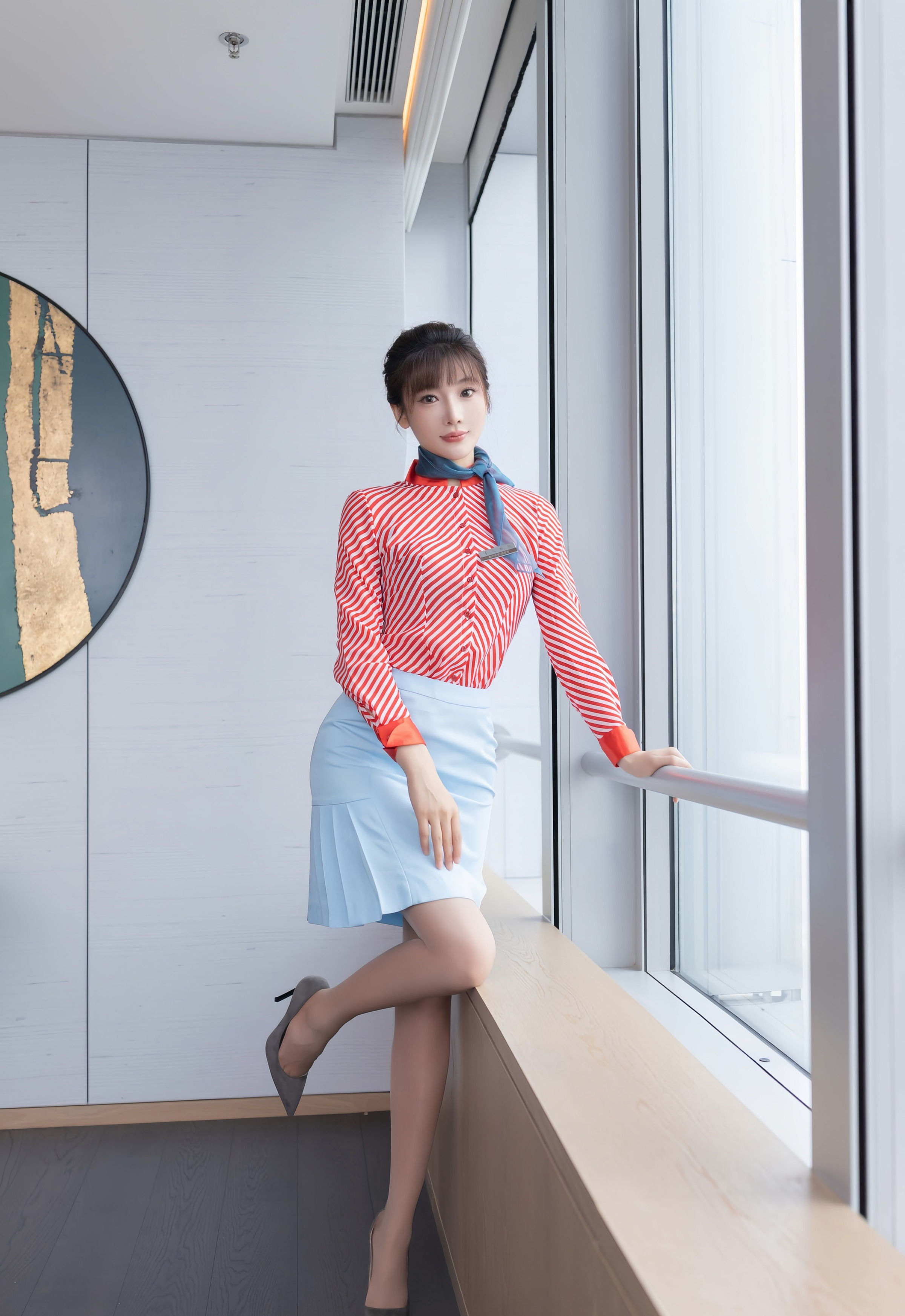 [XiuRen秀人网] No.10932 陆萱萱 紫色蕾丝内衣 性感写真 [80张]插图1