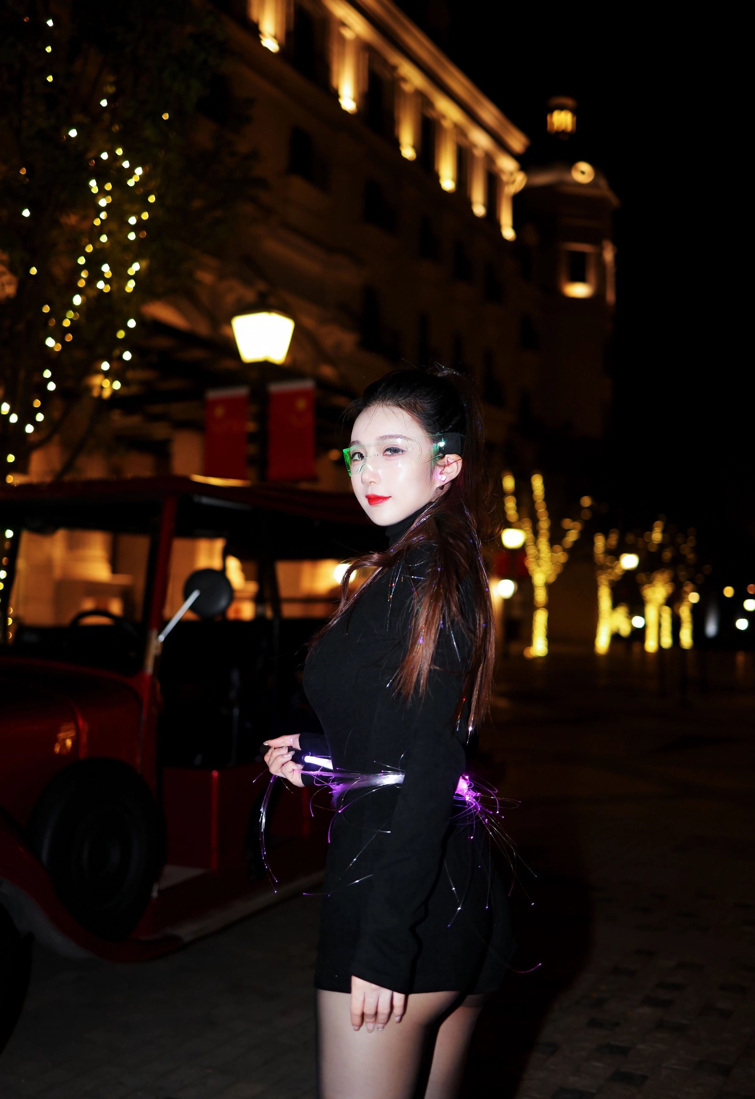 [XiuRen秀人网] No.10936 小肉肉咪 黑色连衣短裙 性感写真 [77张]插图