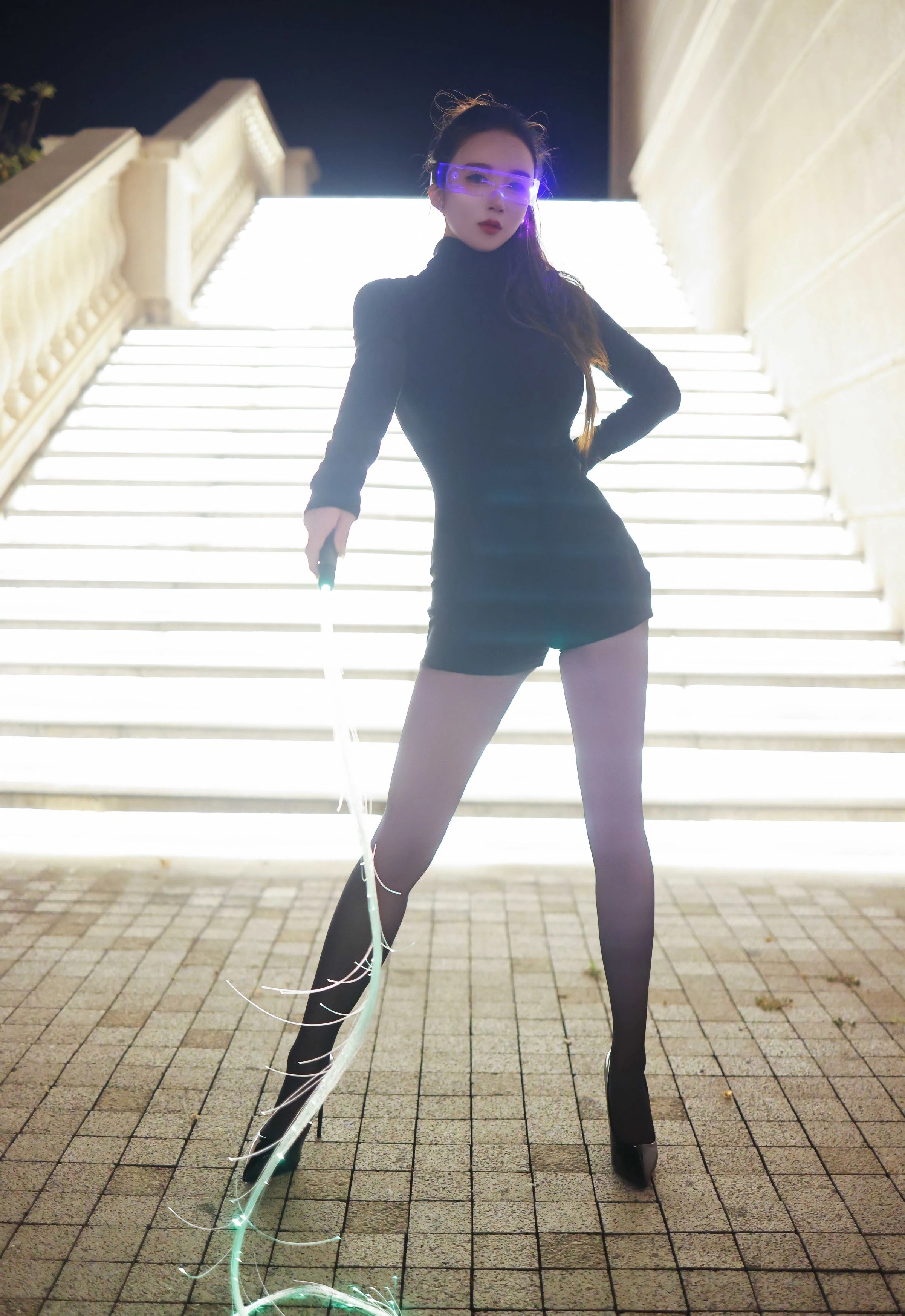 [XiuRen秀人网] No.10936 小肉肉咪 黑色连衣短裙 性感写真 [77张]插图