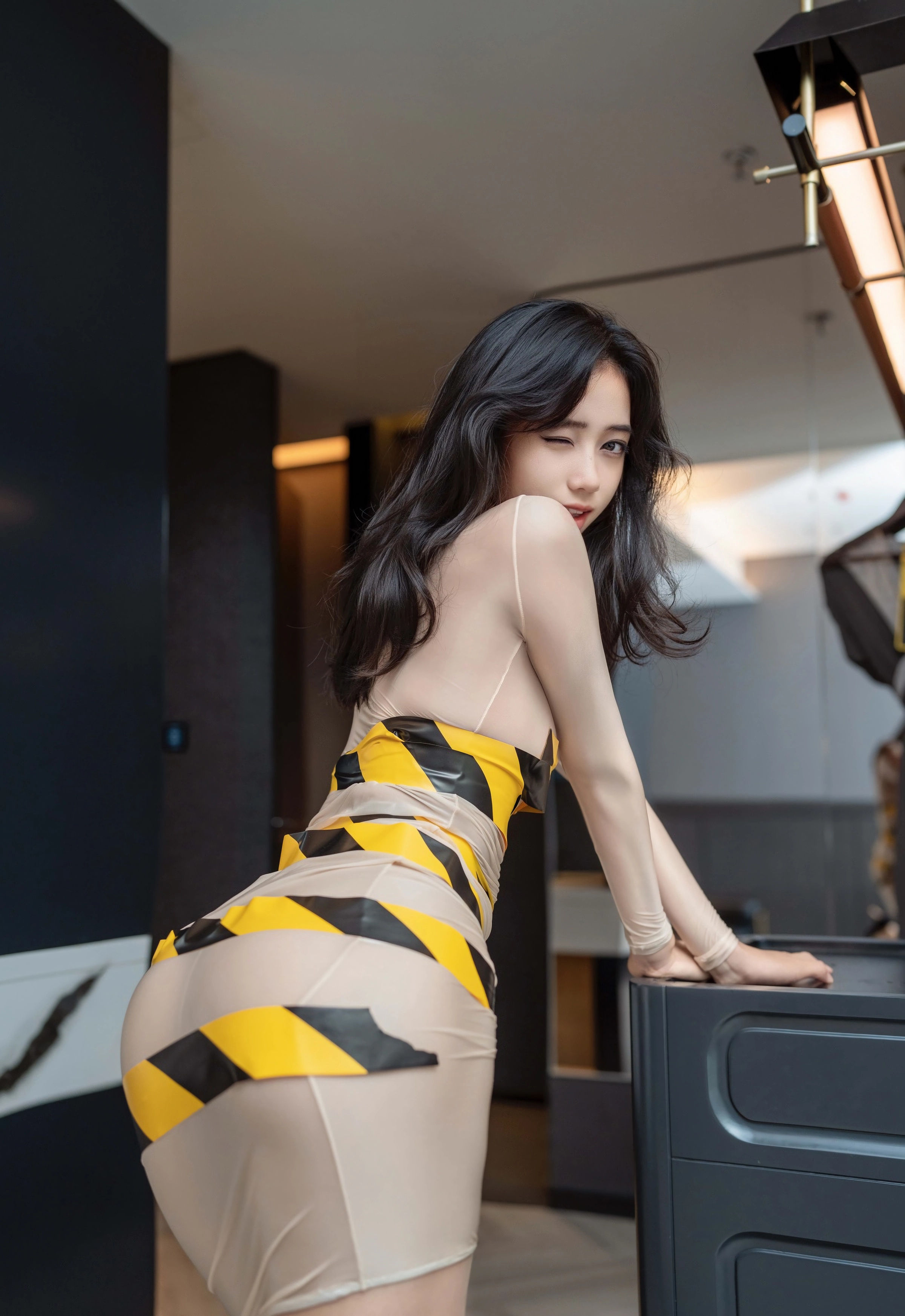 [XINGYAN星颜社] VOL.421 时安安 肉色连衣短裙 性感写真 [71张]插图