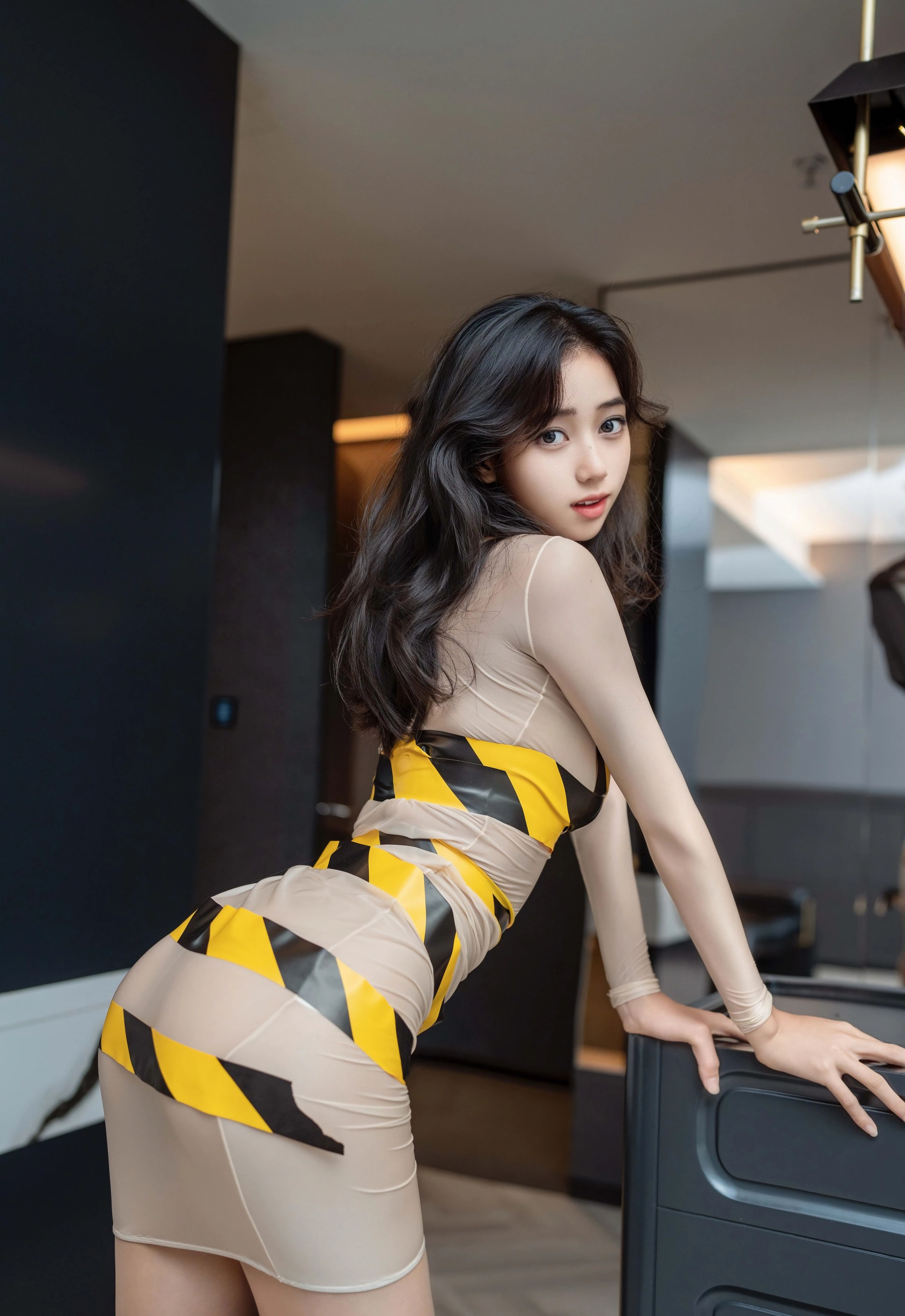 [XINGYAN星颜社] VOL.421 时安安 肉色连衣短裙 性感写真 [71张]插图