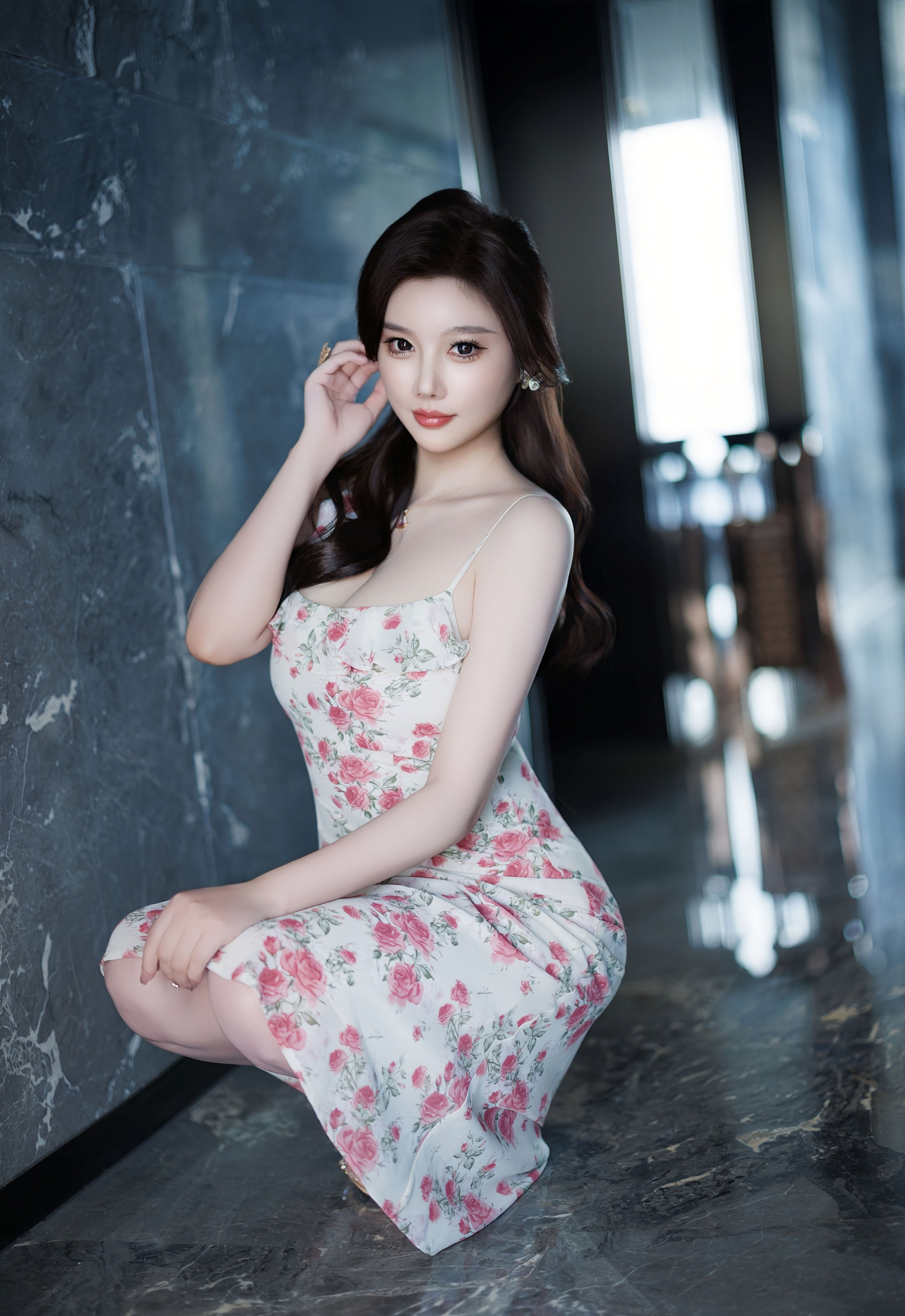 [XiuRen秀人网] No.10977 杨晨晨CHENCHEN 性感白色内衣 西安旅拍写真 [92张]插图