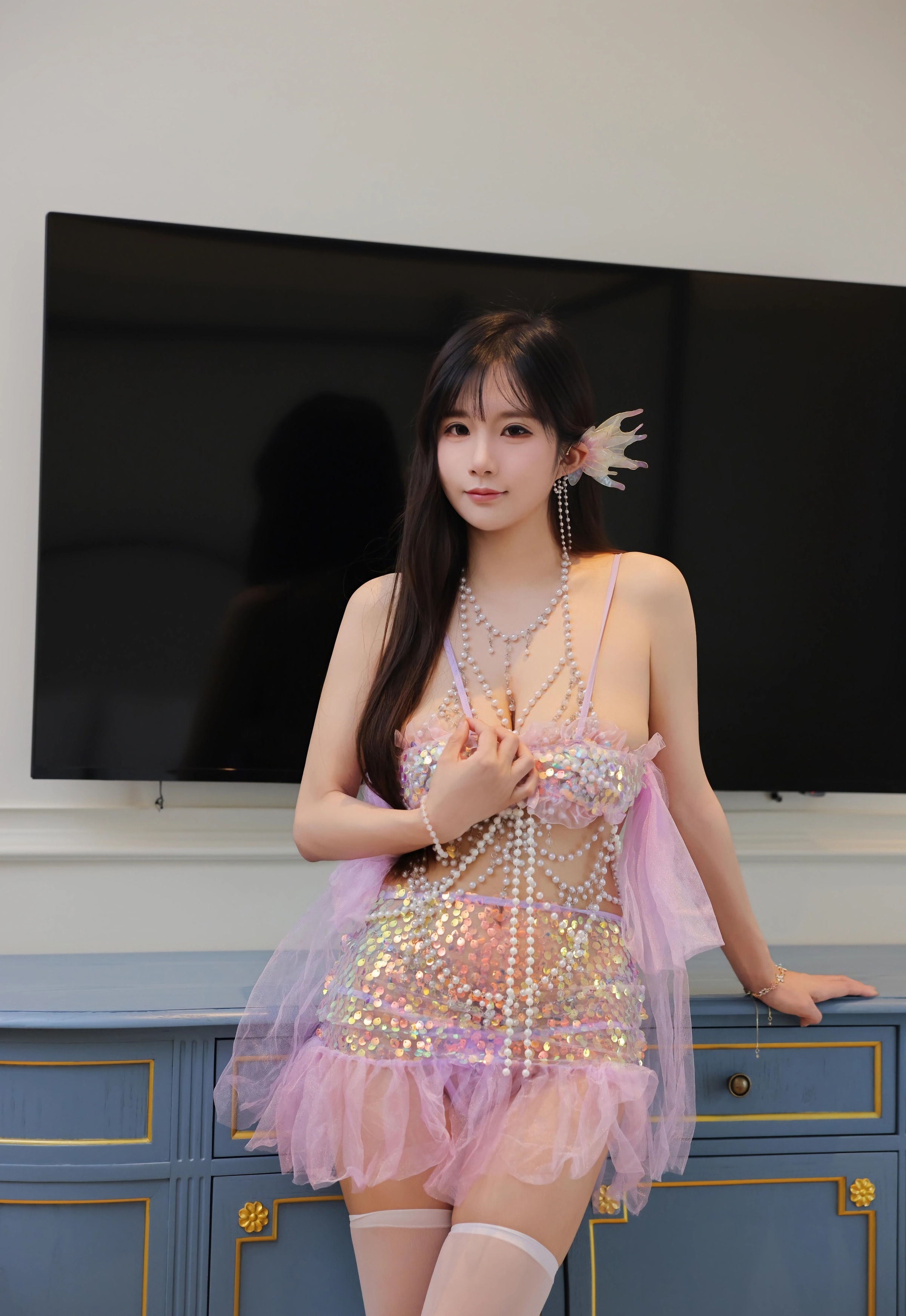 [XiuRen秀人网] No.11020 小肉肉咪 紫色内衣 性感写真 [70张]插图1