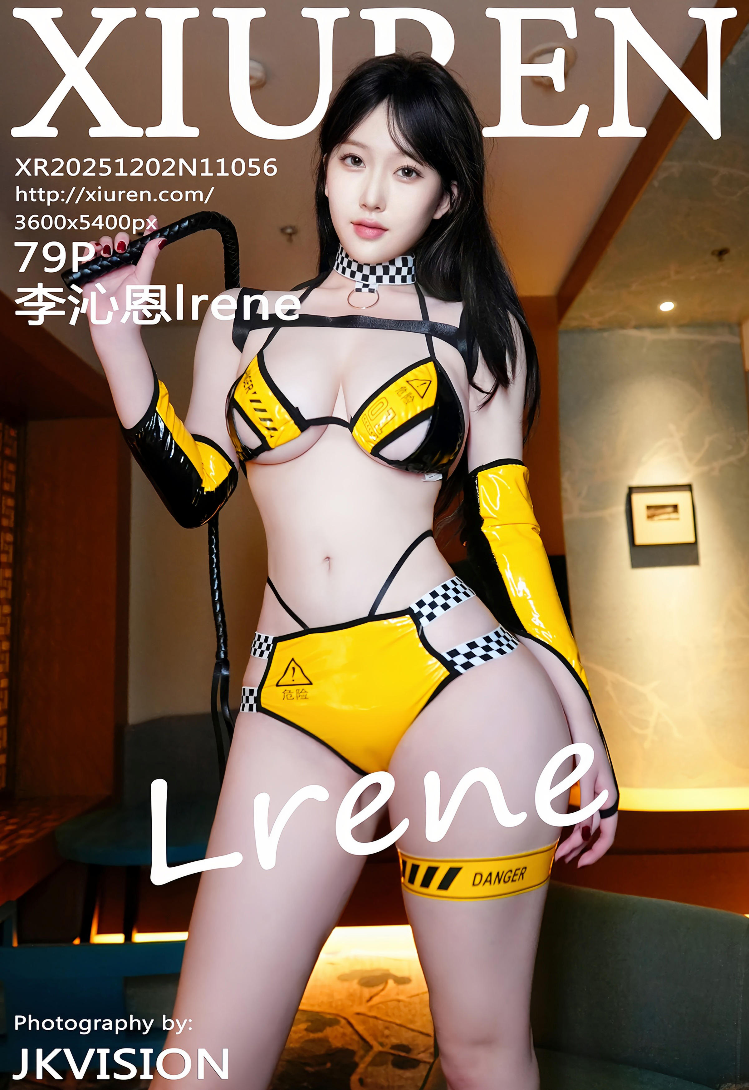 [XiuRen秀人网] No.11056 李沁恩lrene 黄色赛车服 性感写真 [79张]插图