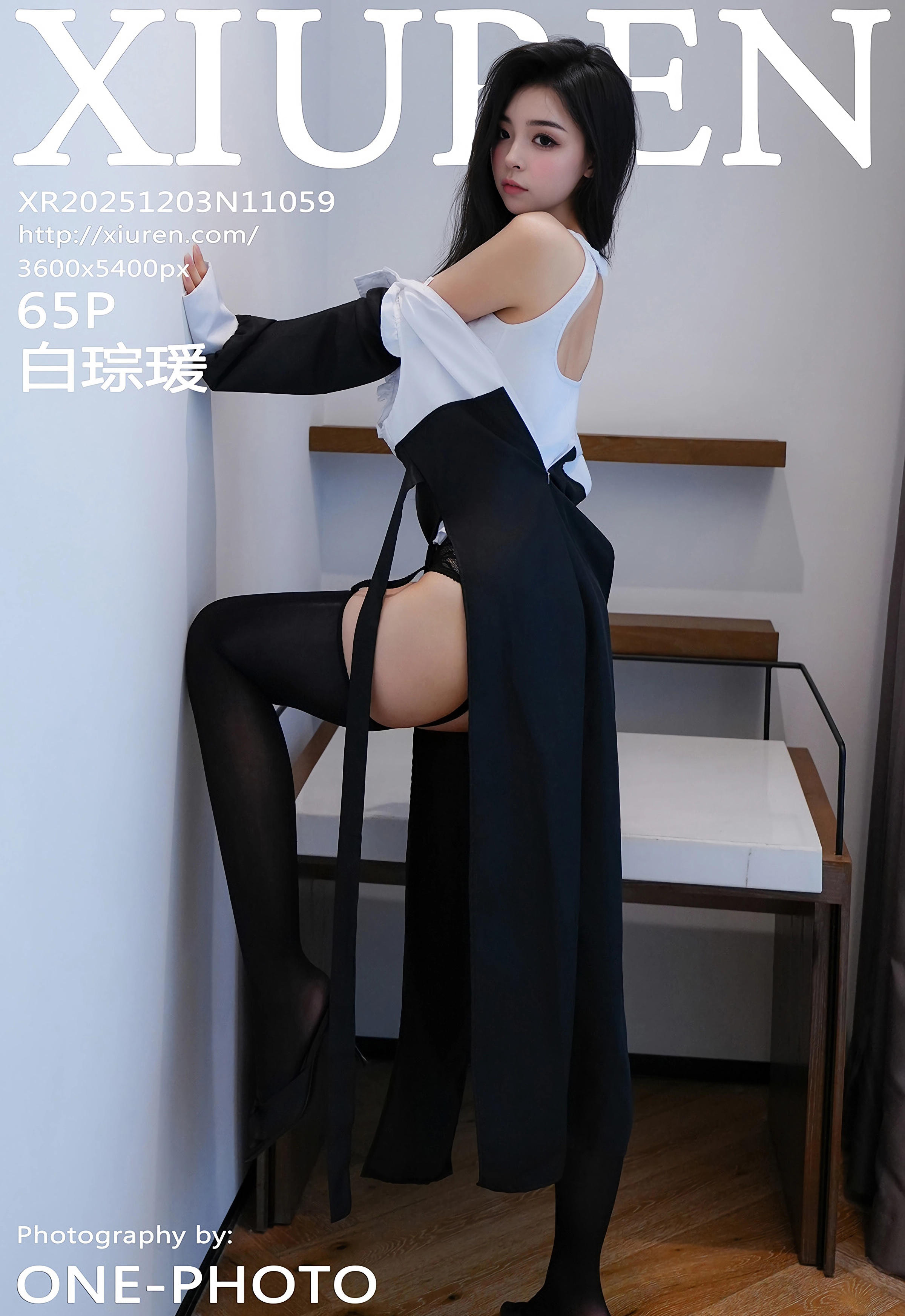 [XiuRen秀人网] No.11059 白琮瑗 黑白修女服 性感写真 [65张]插图