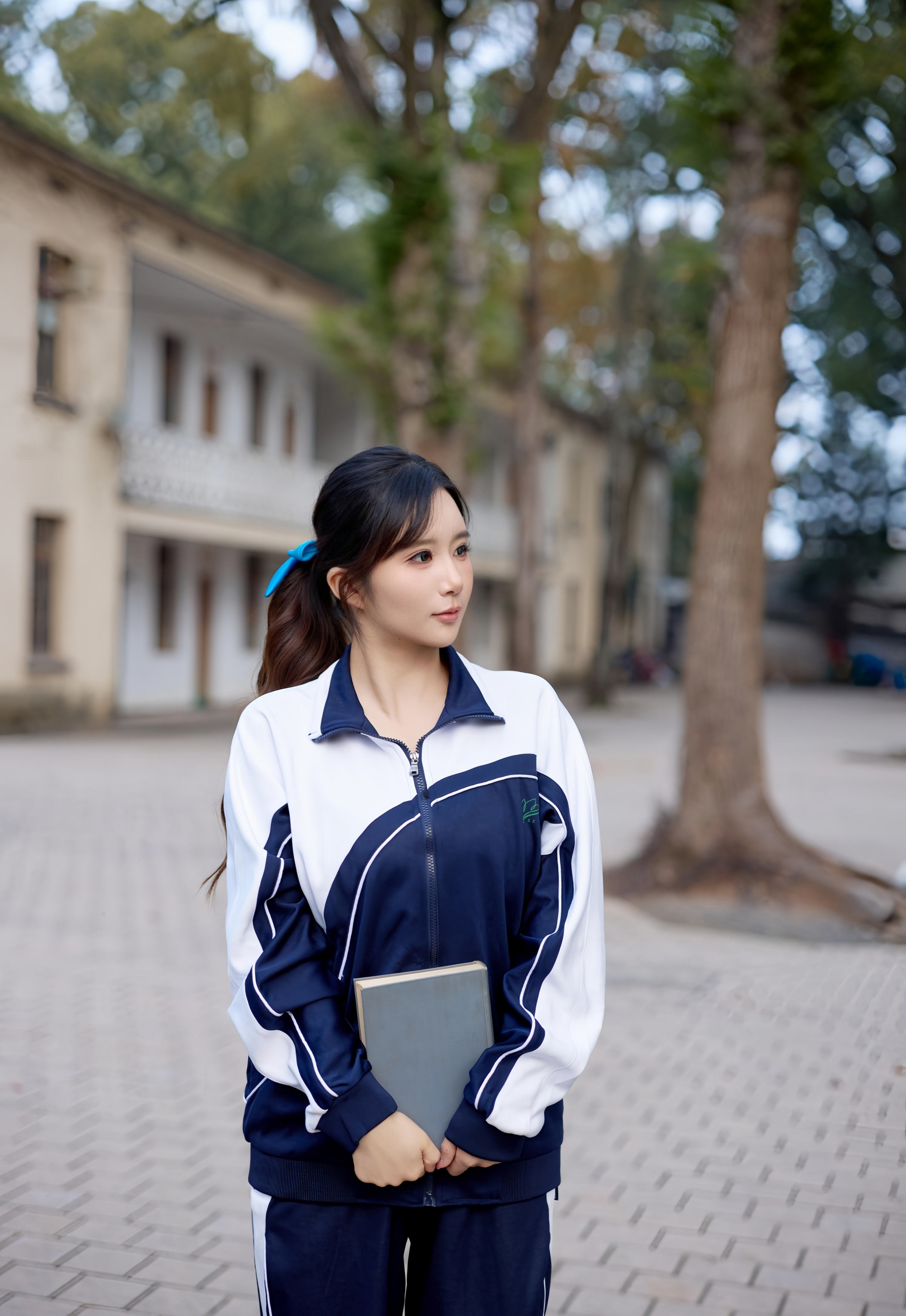 [XiuRen秀人网] No.11103 小肉肉咪 深色学生装 性感写真 [72张]插图