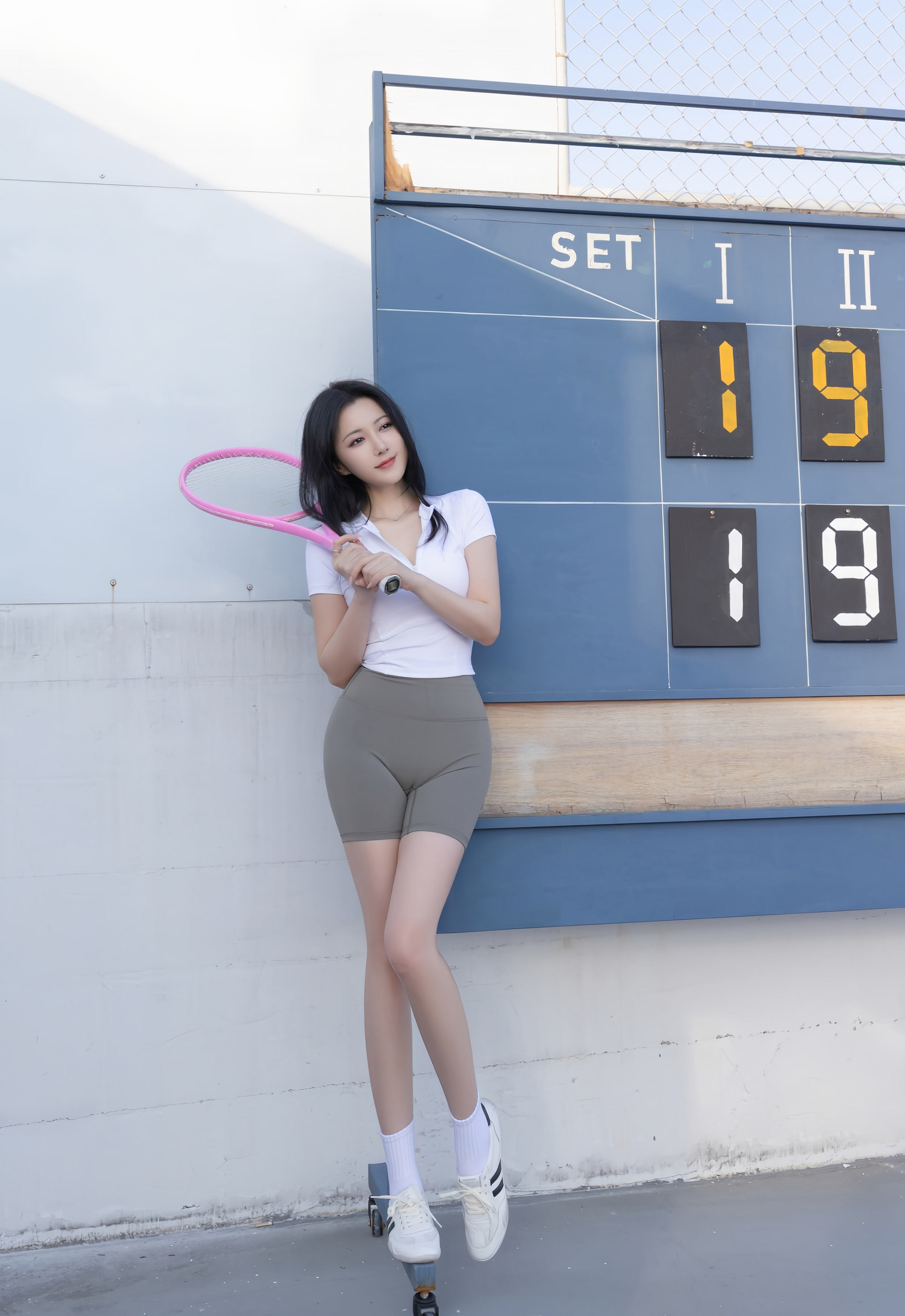 [XiuRen秀人网] No.11106 鱼子酱Fish 网球场景拍摄 珠海旅拍写真 [78张]插图1