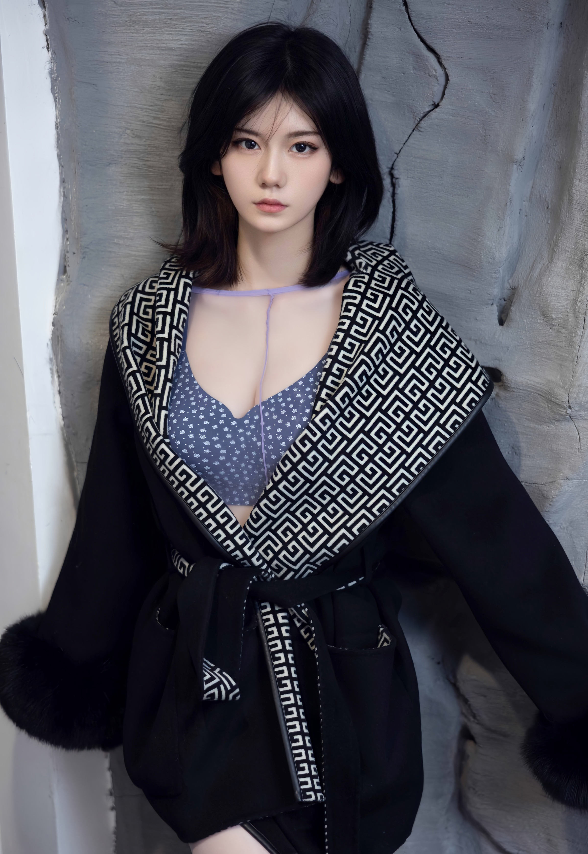 [XiuRen秀人网] No.11131 凌七七 紫色连体丝袜 性感写真 [110张]插图1