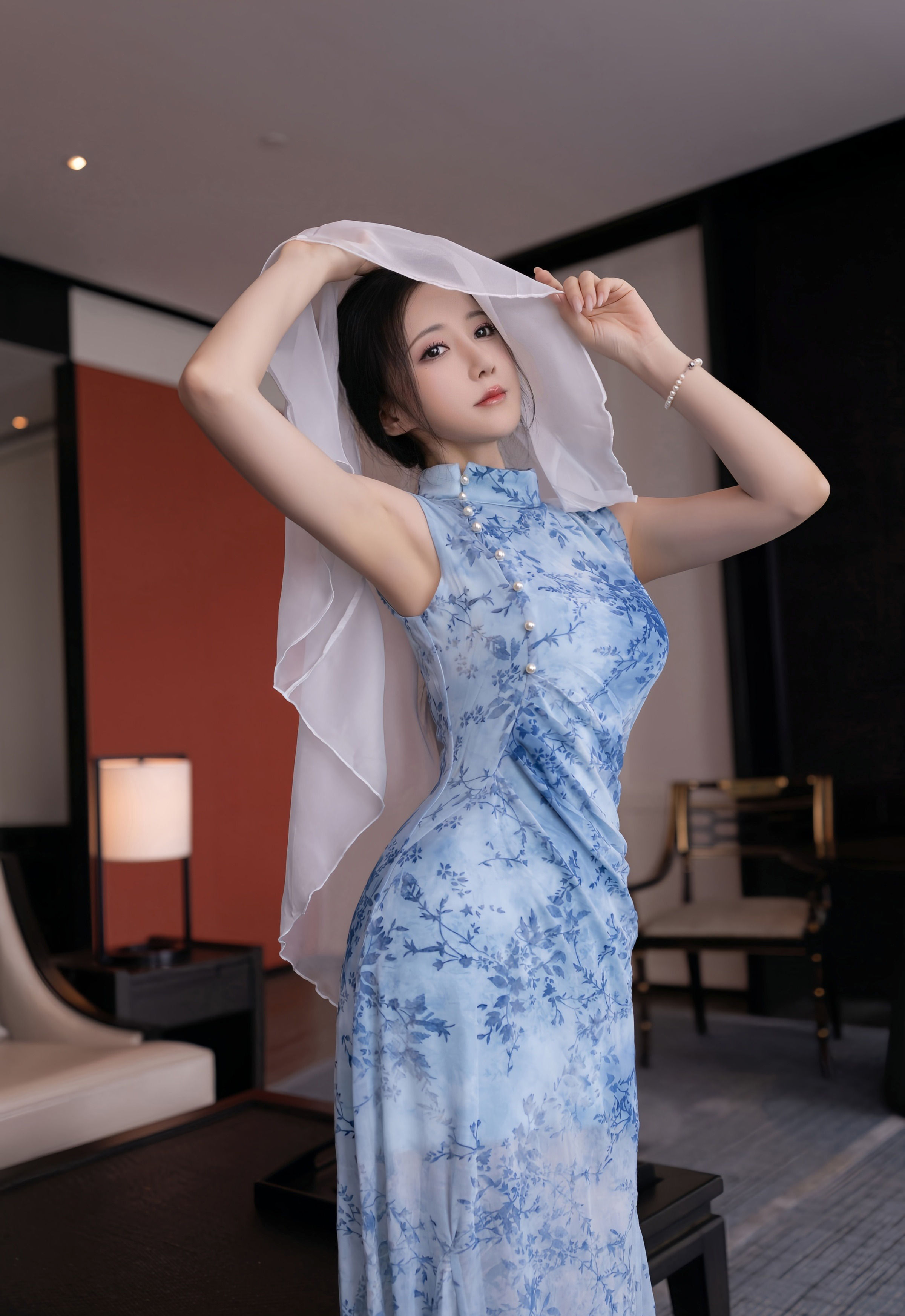 [XiuRen秀人网] No.11133 鱼子酱Fish 诱人肉色丝袜 性感写真 [81张]插图1