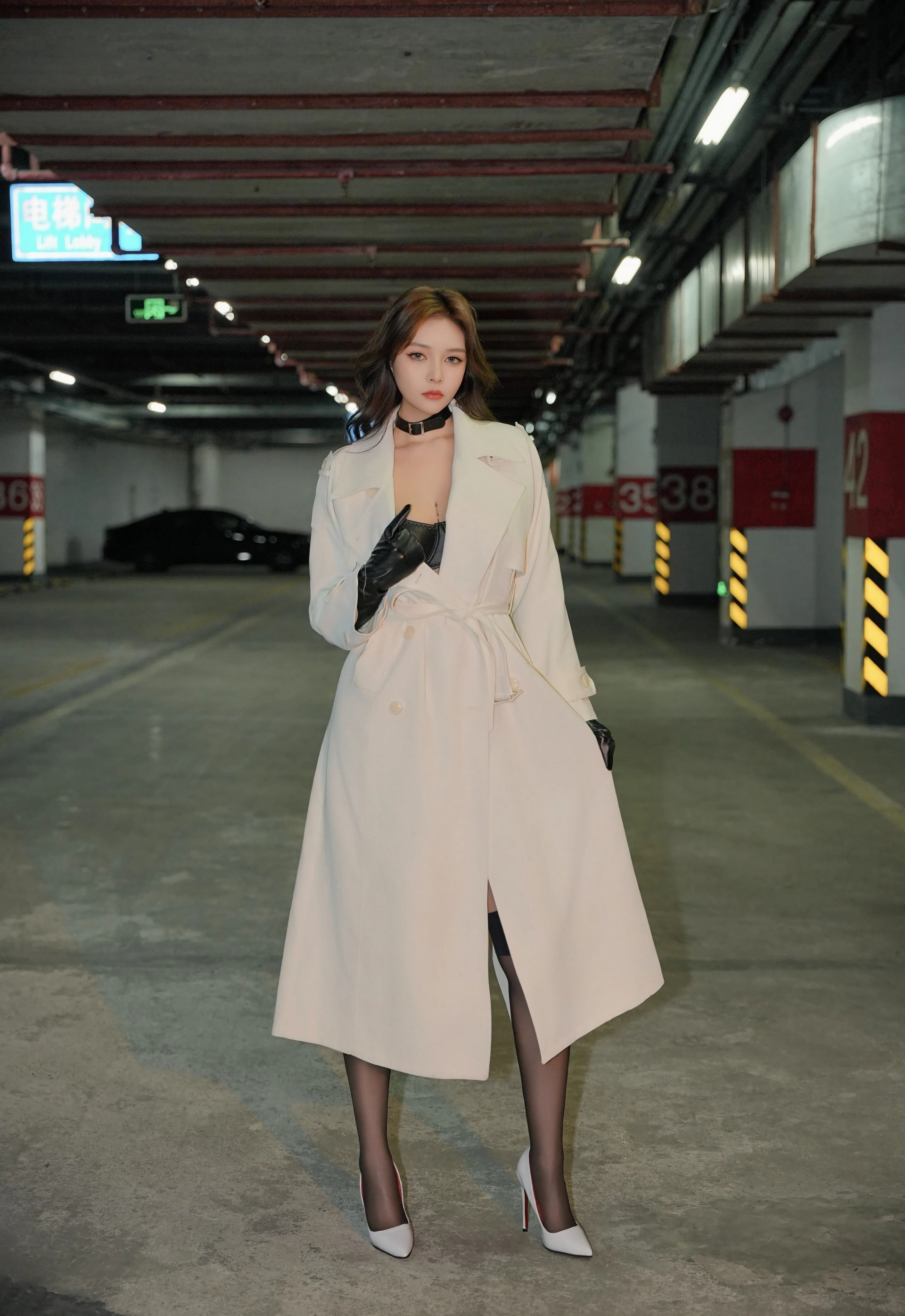 [XiuRen秀人网] No.11176 娜比 黑色内衣 魅惑黑丝 性感写真 [71张]插图