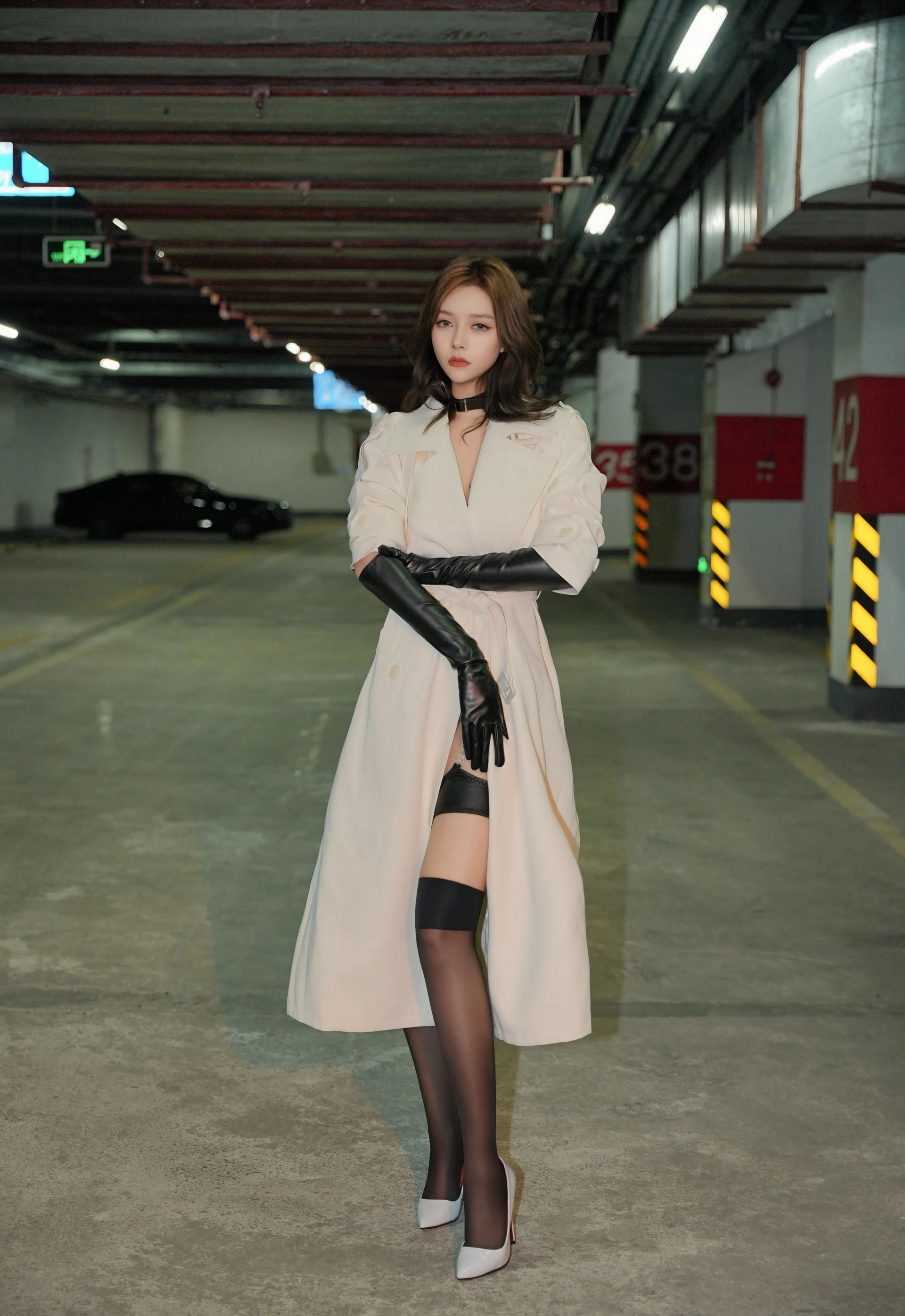 [XiuRen秀人网] No.11176 娜比 黑色内衣 魅惑黑丝 性感写真 [71张]插图1