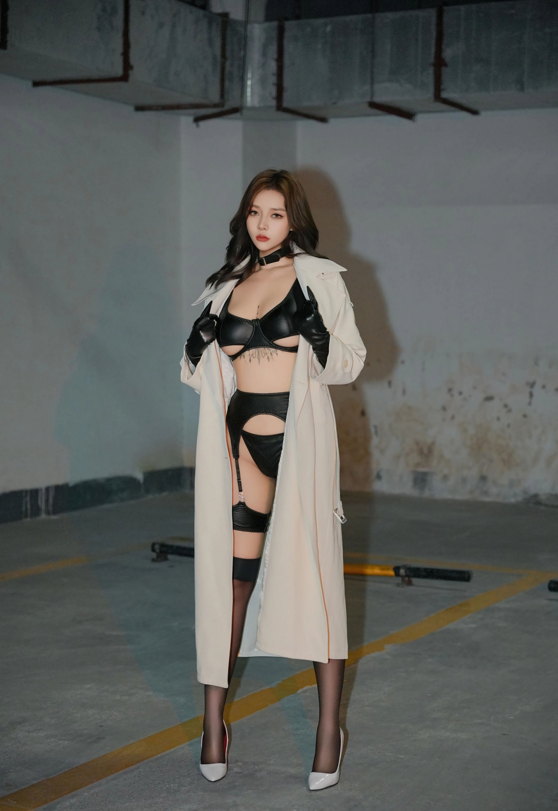 [XiuRen秀人网] No.11176 娜比 黑色内衣 魅惑黑丝 性感写真 [71张]插图