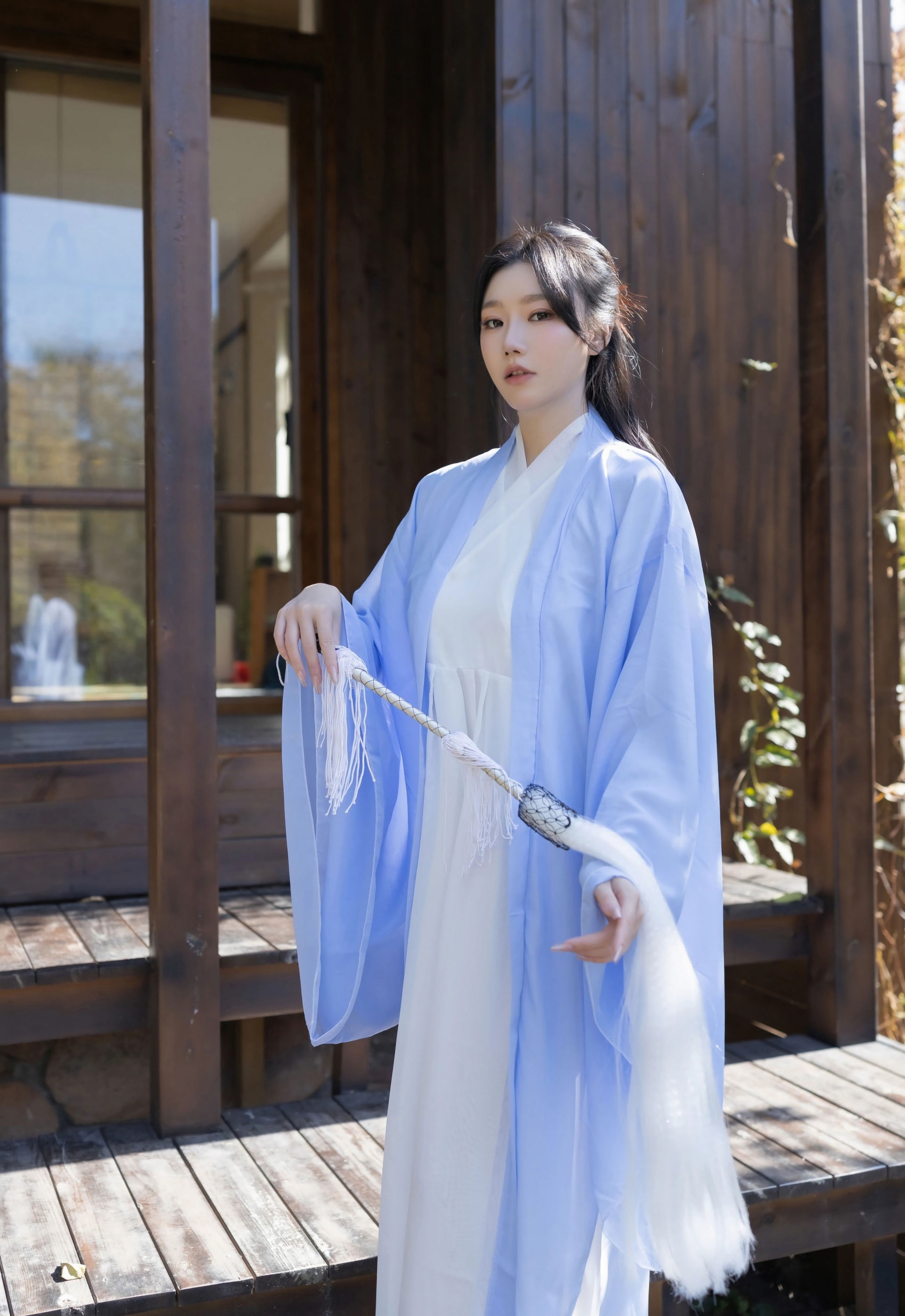 [XiuRen秀人网] No.11178 安然anran 性感道姑装扮 诱人肉色丝袜 西安旅拍写真 [74张]插图1