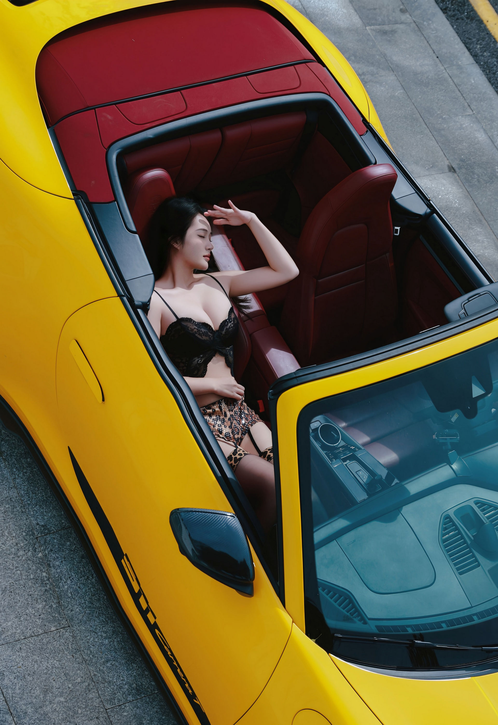 [XiuRen秀人网] No.11179 南乔 黑色内衣 魅惑黑丝 性感写真 [82张]插图1