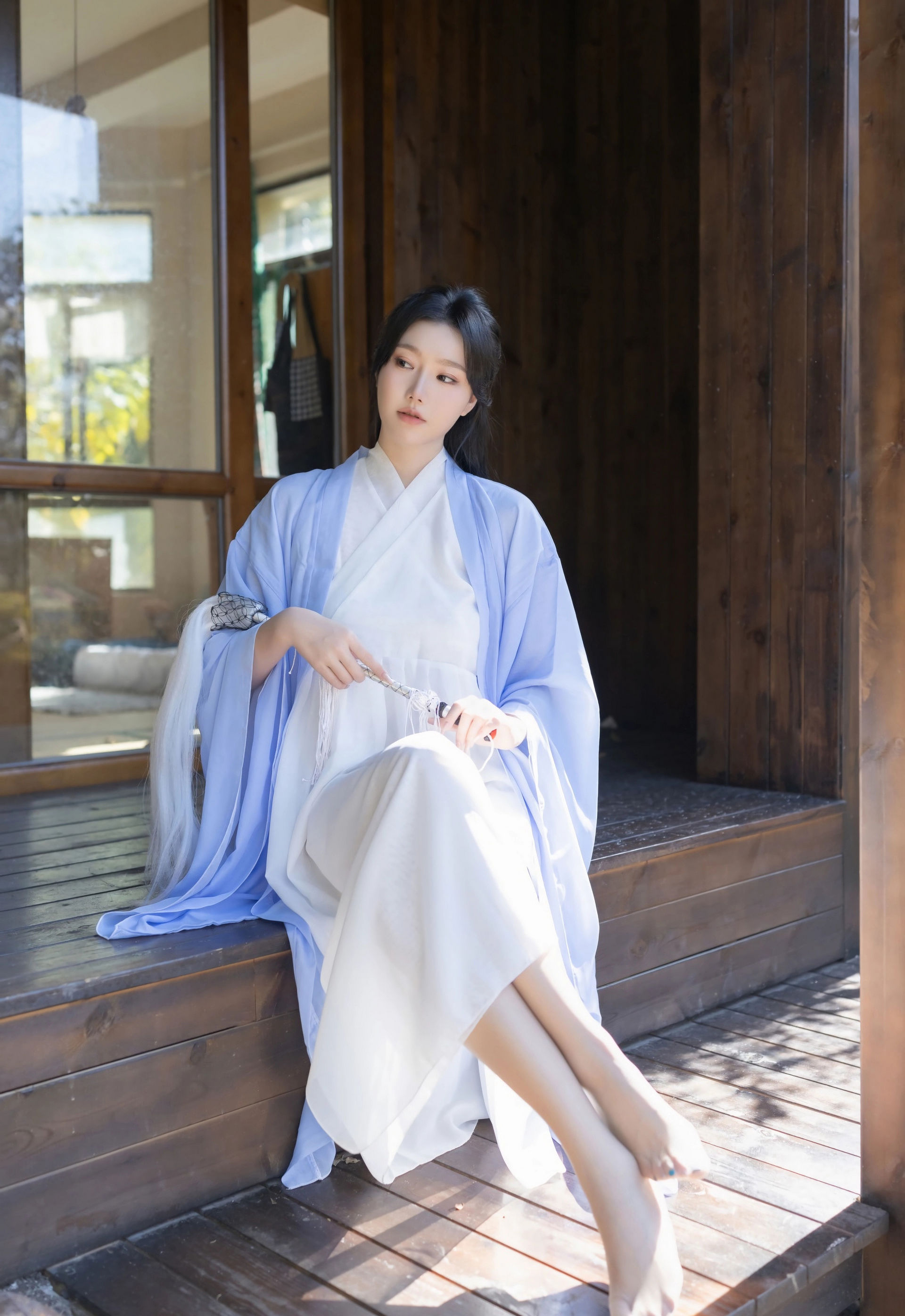 [XiuRen秀人网] No.11178 安然anran 性感道姑装扮 诱人肉色丝袜 西安旅拍写真 [74张]插图1