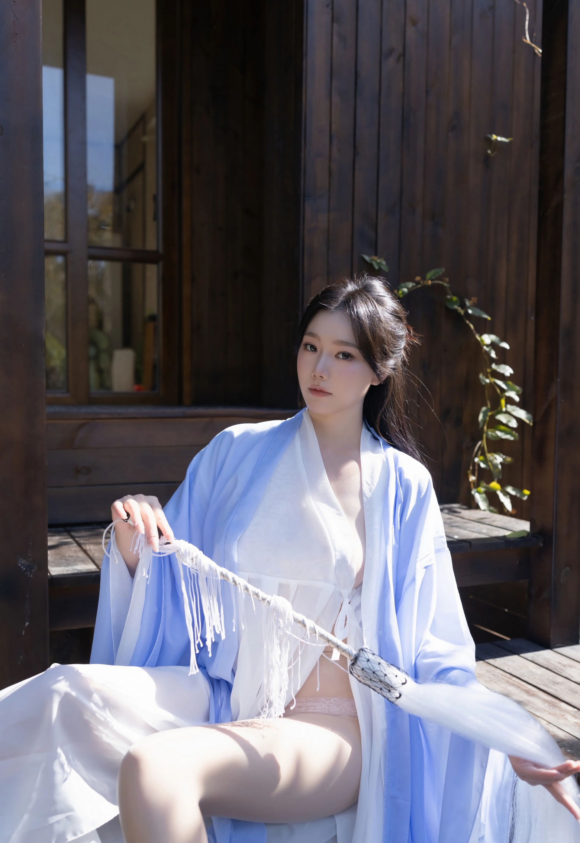 [XiuRen秀人网] No.11178 安然anran 性感道姑装扮 诱人肉色丝袜 西安旅拍写真 [74张]插图