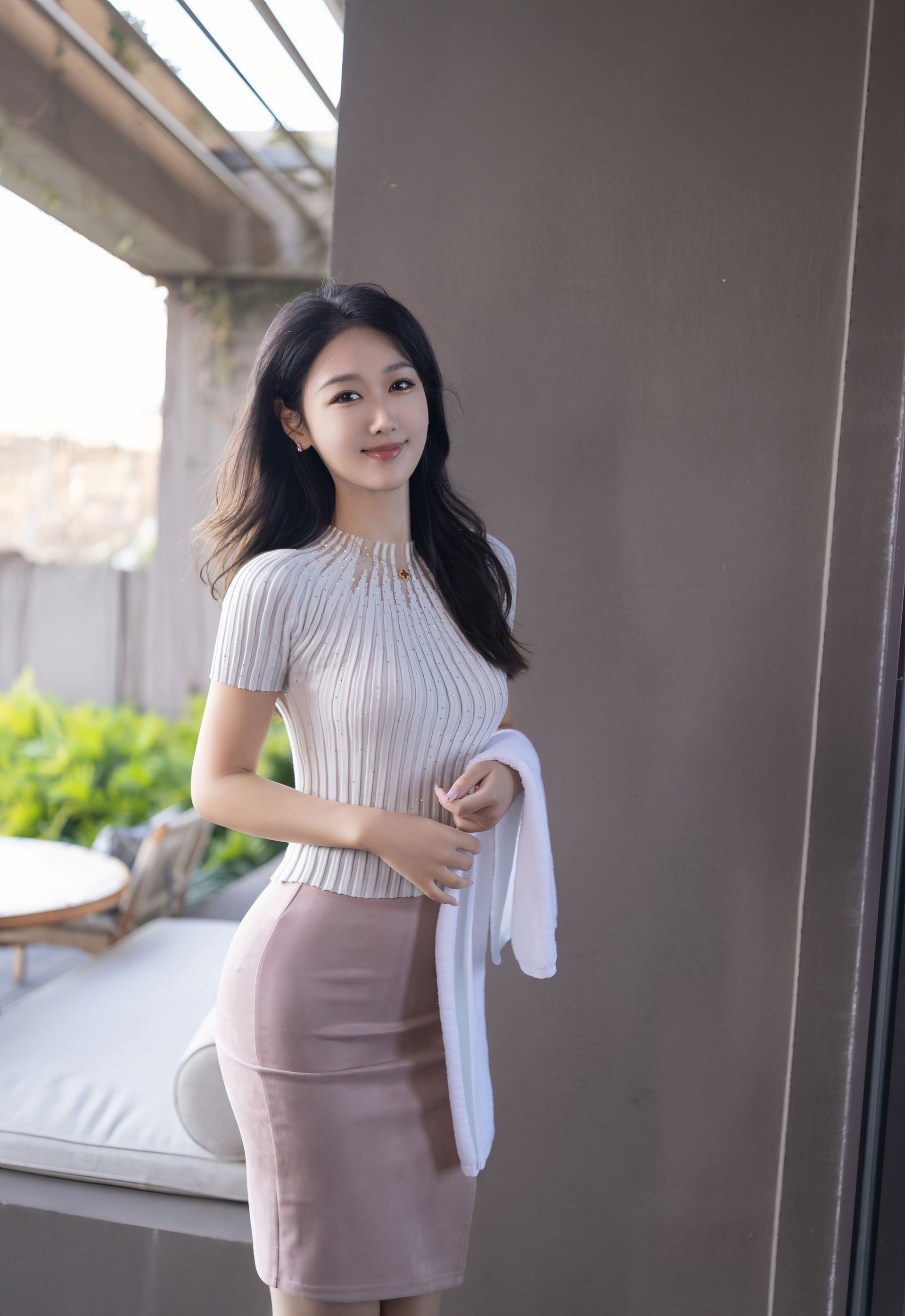 [XiuRen秀人网] No.11195 唐安琪 粉色内衣 肉色丝袜 性感写真 [75张]插图1