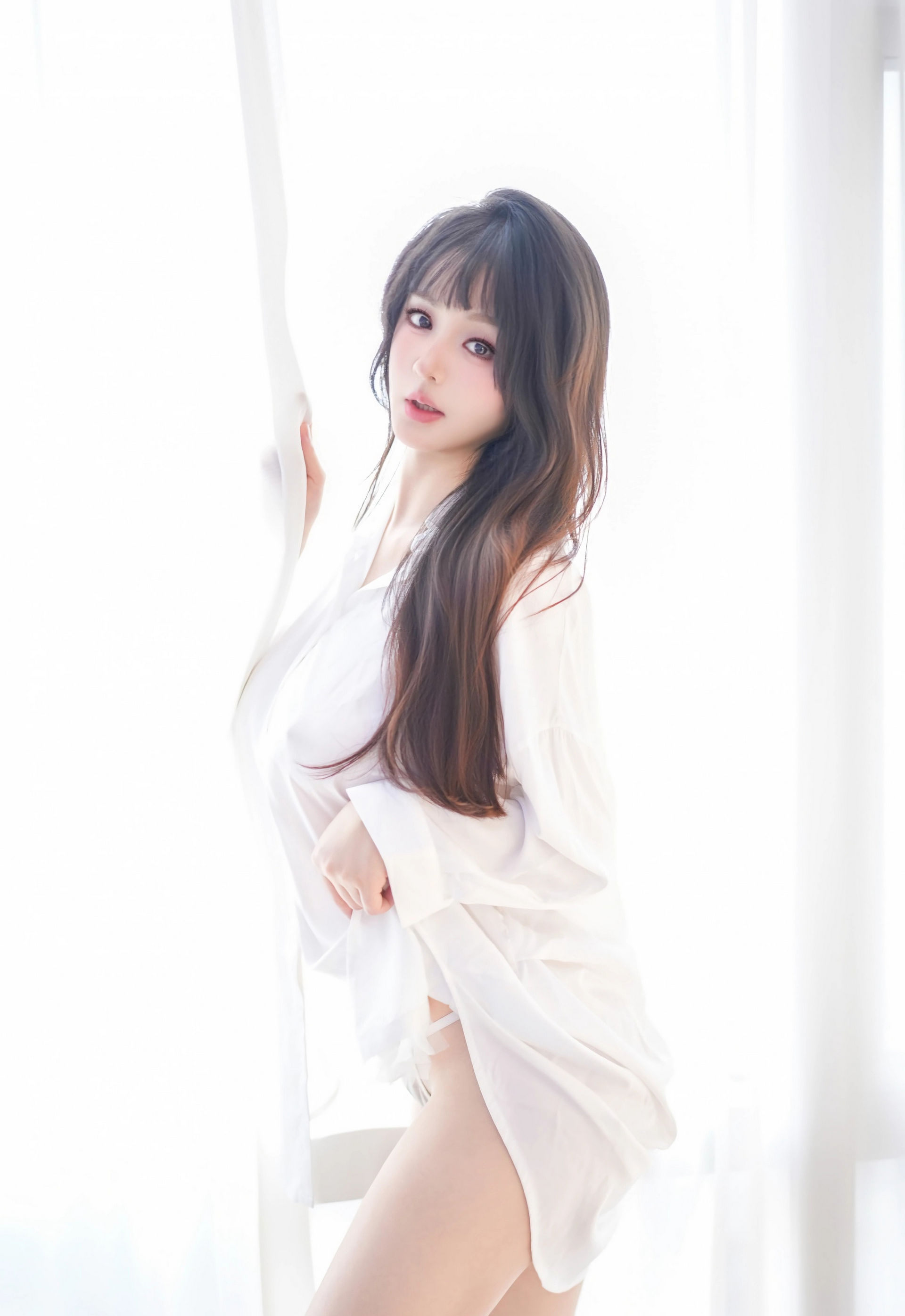 [YOUMI尤蜜荟] VOL.1199 沈南汐RuRu 白色内衣 性感写真 [70张]插图1