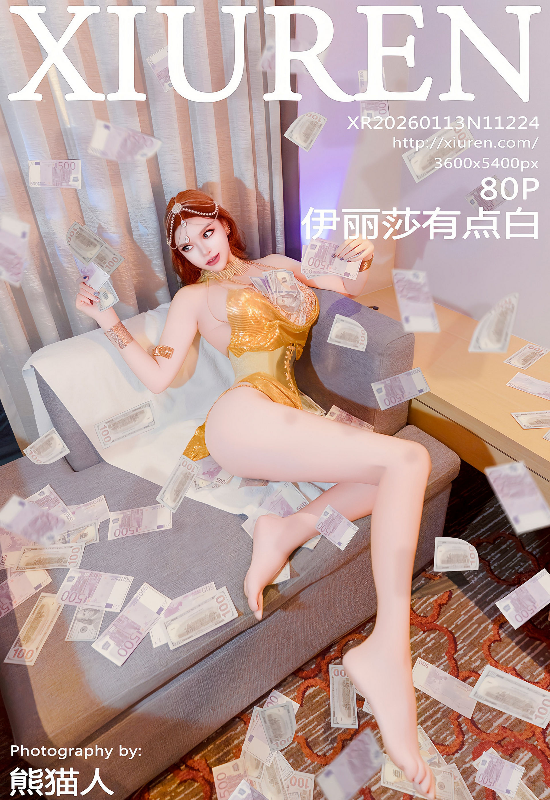 [XiuRen秀人网] No.11224 伊丽莎有点白 性感写真 [80张]插图