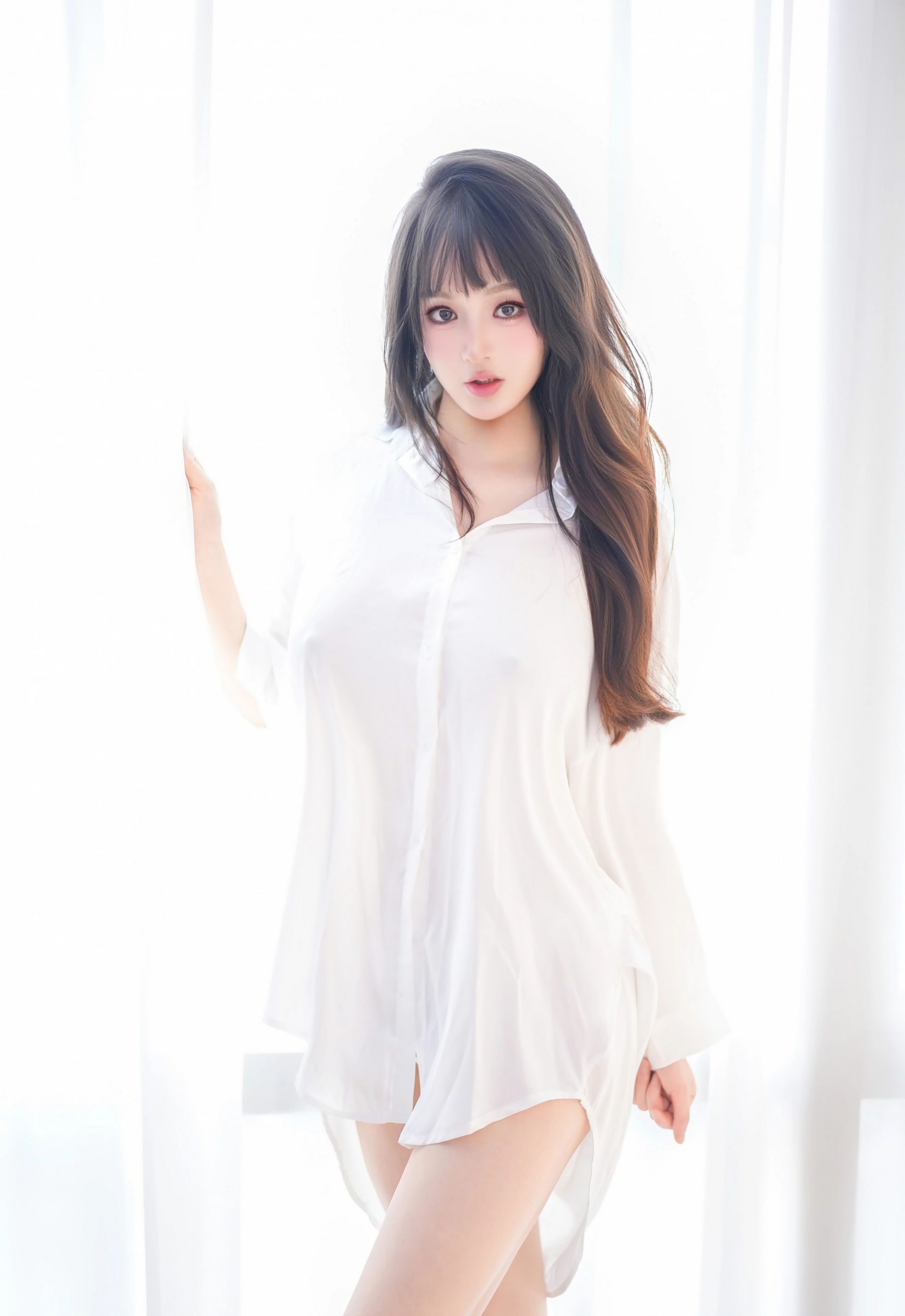 [YOUMI尤蜜荟] VOL.1199 沈南汐RuRu 白色内衣 性感写真 [70张]插图