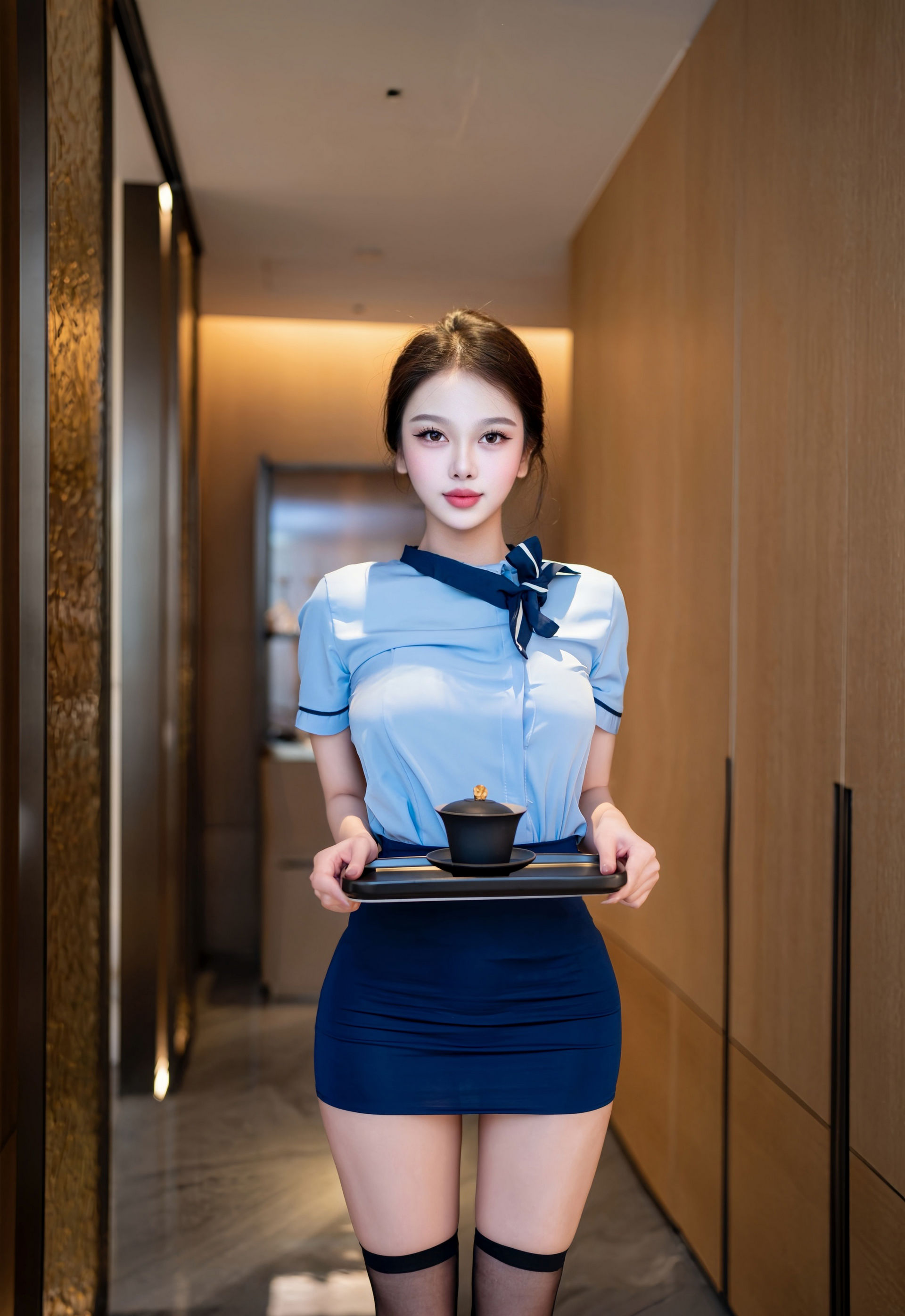 [XiuRen秀人网] No.11259 诺诺子 OL服饰 魅惑黑丝 性感写真 [70张]插图1