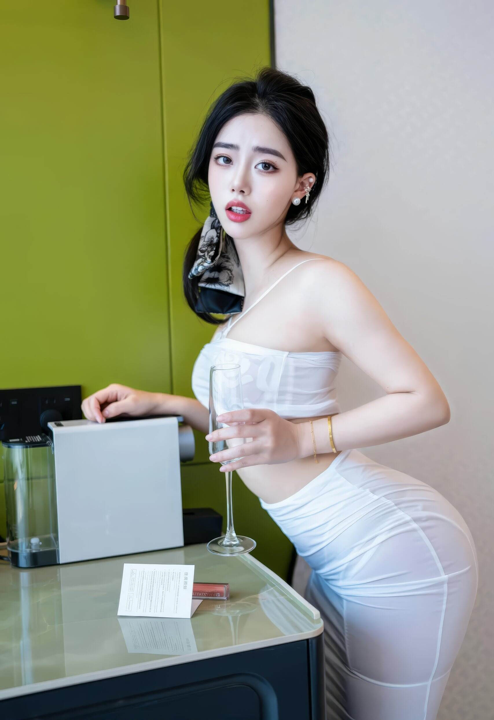 [XINGYAN星颜社] VOL.459 阮福福 白色长裙 白色丝袜 性感写真 [75张]插图1