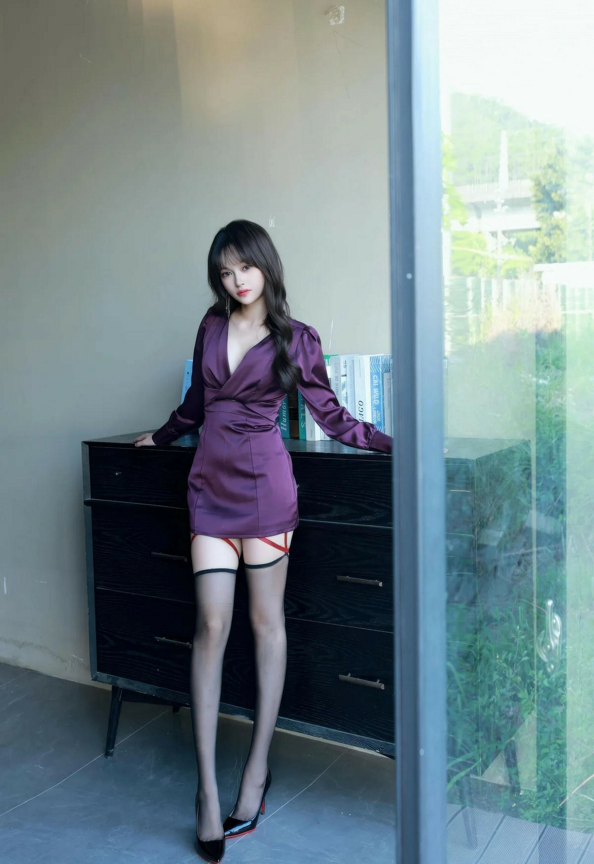 [XiuRen秀人网] No.11310 糯咪 红色内衣 性感写真 [70张]插图