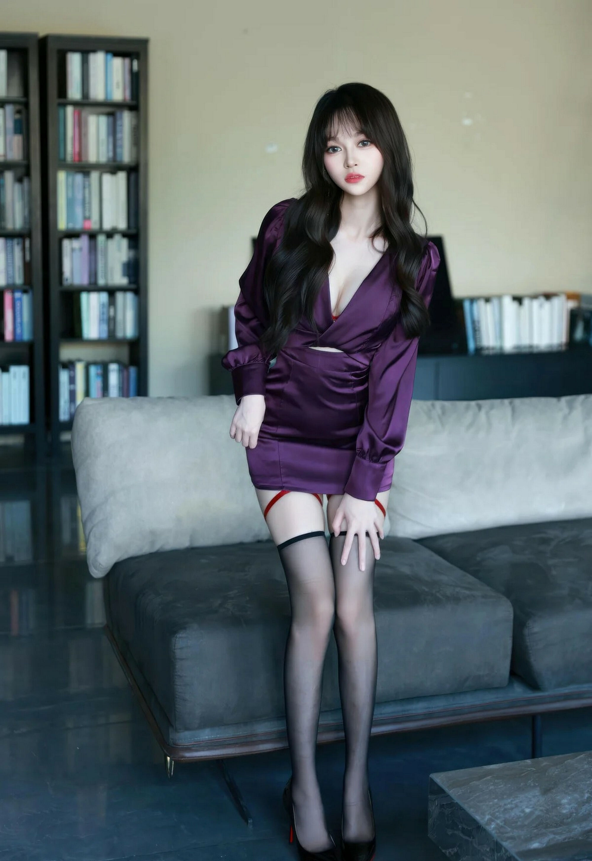 [XiuRen秀人网] No.11310 糯咪 红色内衣 性感写真 [70张]插图