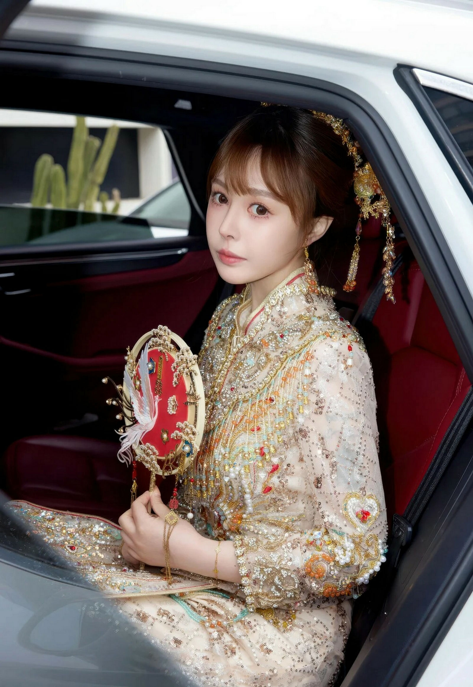 [XiuRen秀人网] No.11317 Evelyn 秀禾服饰 肉色丝袜 性感写真 [63张]插图1