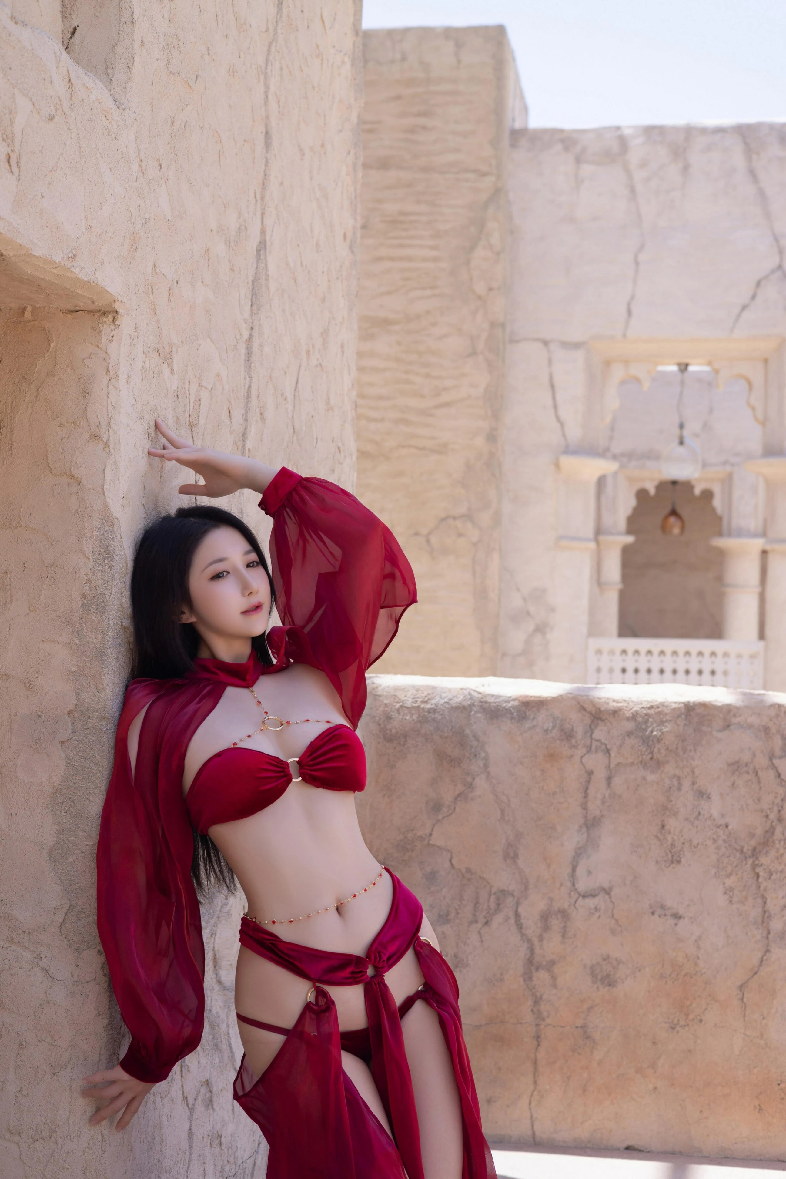 秀人网鱼子酱Fish 魅惑私拍写真 惊红之舞插图1 秀人网鱼子酱Fish 魅惑私拍写真 惊红之舞